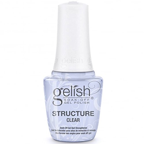 Soak Off Gel Nail Polish - Strengthening & Protective Base Coat, Clear Structure Gel 15ml - Perfect for Manicures, Nail Extensions & DIY Nail Art at Home
