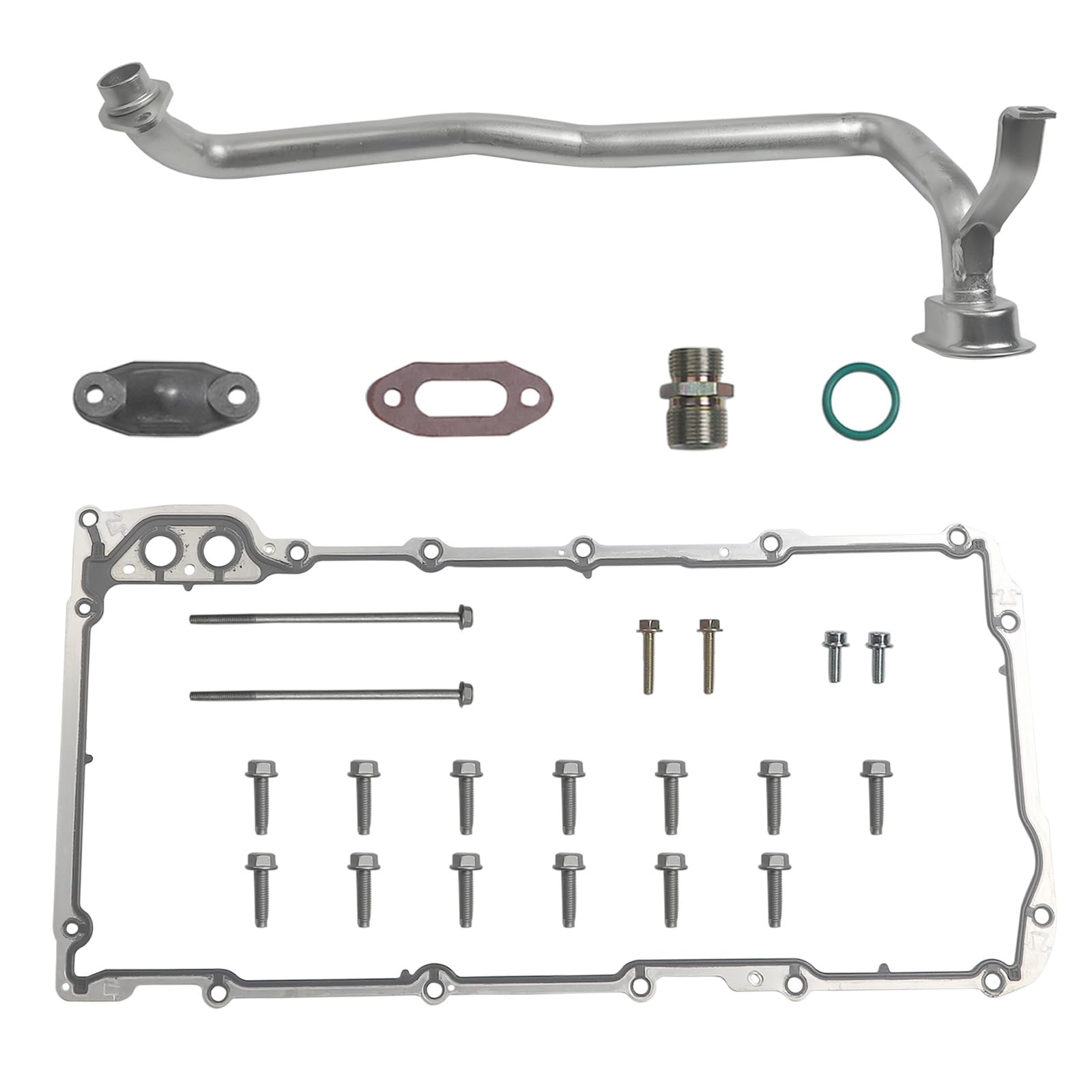 302-2 LS Oil Pan Kit - Fits LS1 LS2 LS3 LS6 5.7L 5.3L 6.5L Engines - Compatible with Chevy Camaro, Nova, Pontiac Ventura, Oldsmobile Omega, GM F-body & G-body - High-Performance Aluminum Swap Retrofit Oil Pan Kit - Perfect for Engine Upgrades, Restoration Projects & Hot Rod Builds
