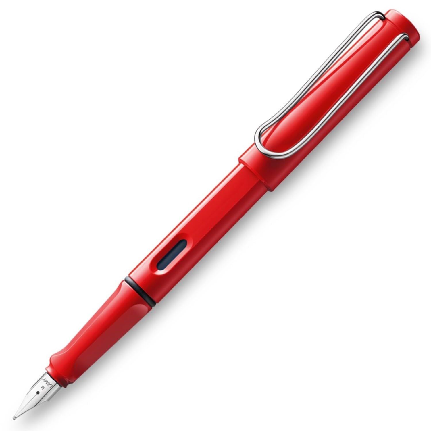 Lamy Safari Fountain Pen - Elegant Design Fine Point Red Ink for Smooth Writing, Journaling & Calligraphy | Perfect Gift for Students, Professionals & Artists