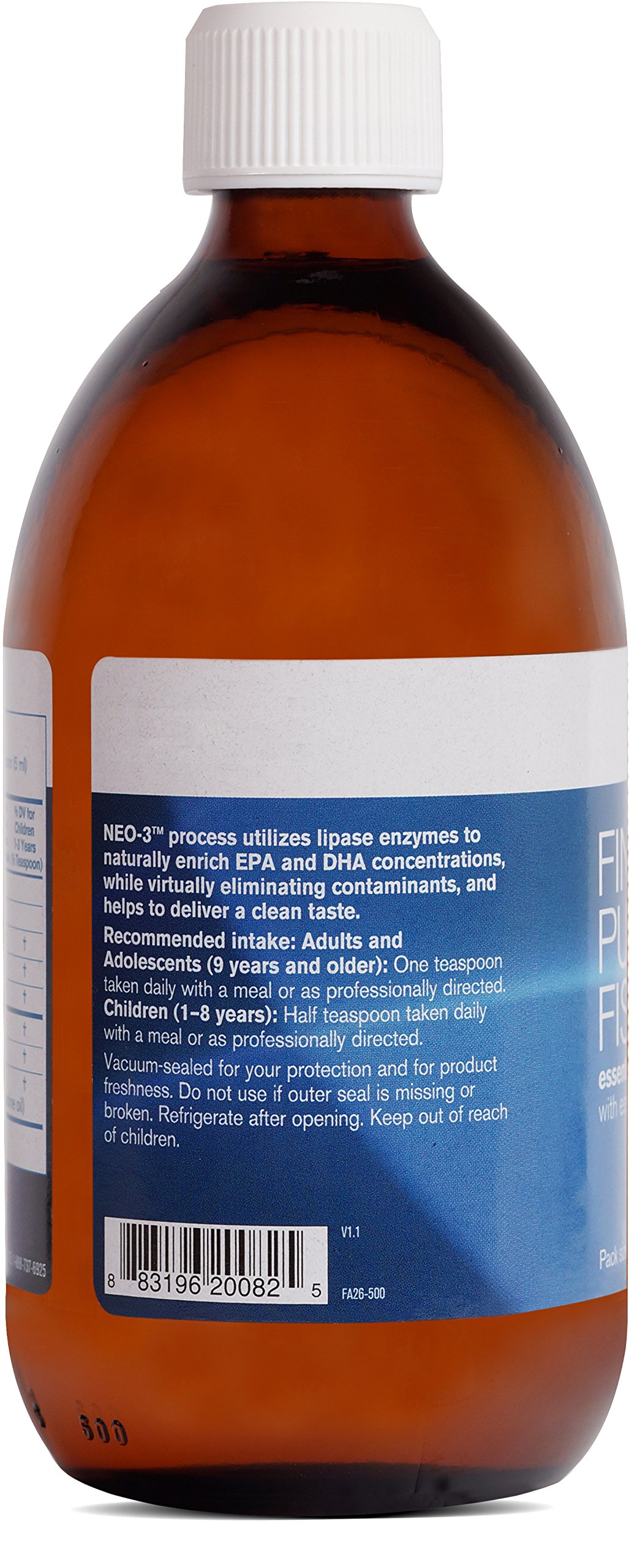 Pharmax Finest Pure Fish Oil with Orange Essential Oil - Supports Bone, Brain & Heart Health | 16.9 fl oz Omega-3 Supplement | Great for Daily Wellness & Immune Support