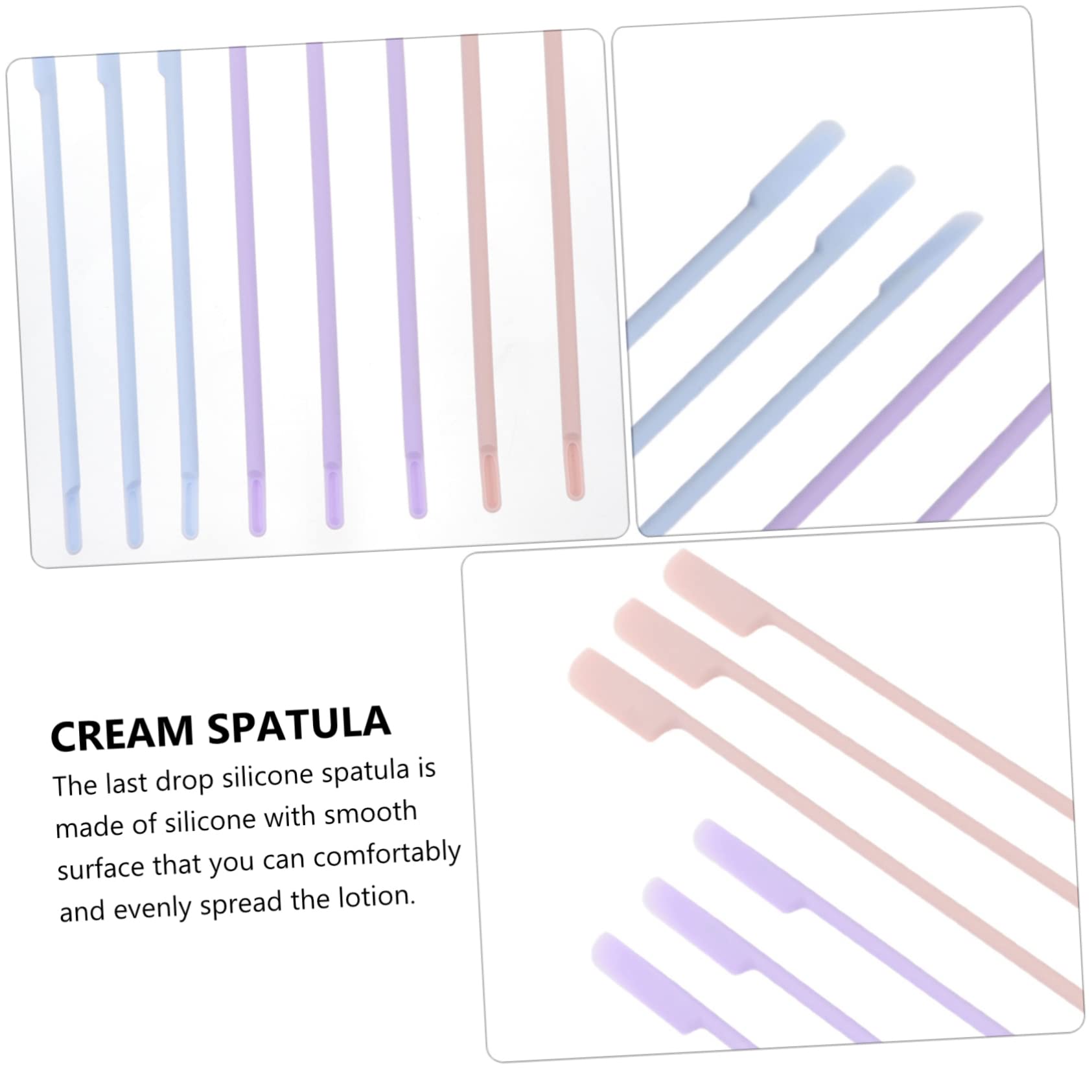 18-Piece Silicone Spatula Set - 9pcs Mask & Lotion Applicator, Mini Makeup Spatulas for Creams, Moisturizers & Cosmetics - Perfect for Skincare, Beauty Blending & DIY Cosmetic Application