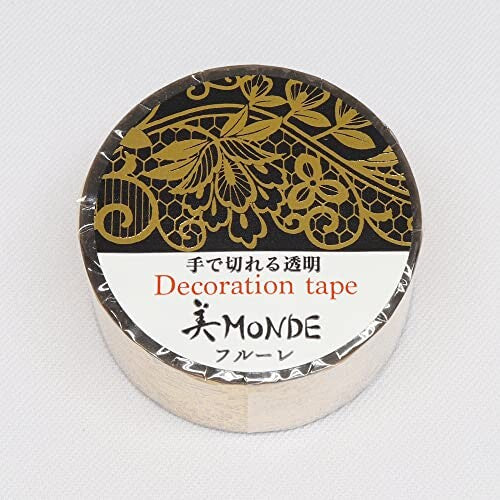 Beauty MONDE Lace PET Clear Tape GR4075 - Invisible Fashion Tape for Dresses, Tops & Strapless Outfits - Wardrobe Essential for Weddings & Special Events