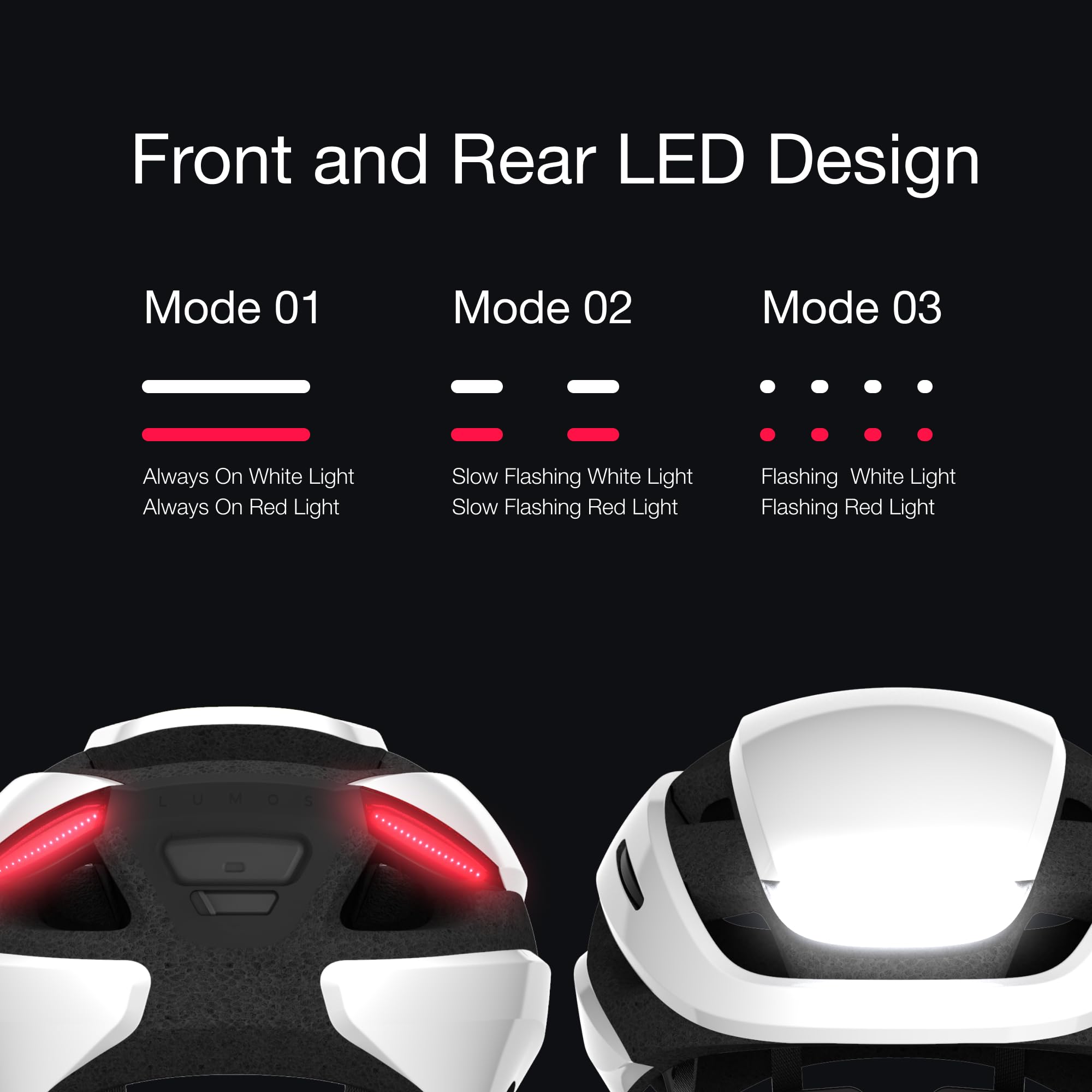 Lumos Ultra Smart Bike Helmet - Adjustable LED Safety Helmet with Turn Signals & Brake Light for Cycling - Lightweight Adult Bicycle Helmet for Men & Women - Perfect for Commuting, Night Riding & Urban Cycling