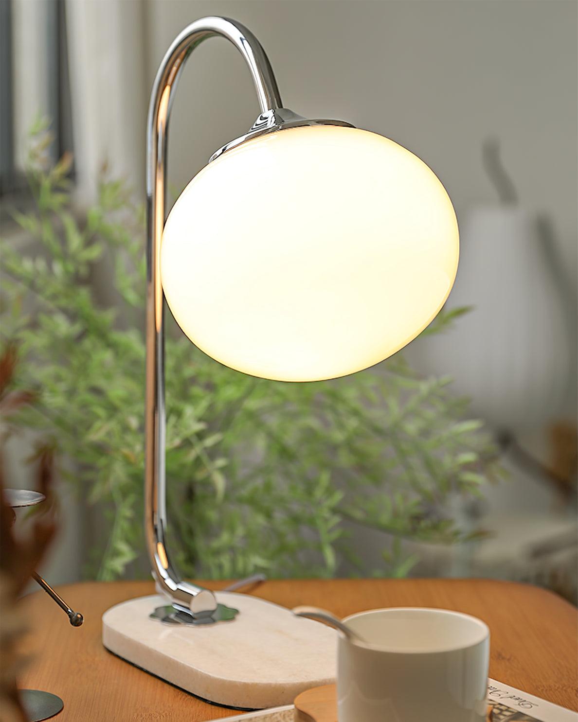 Soft Glow Marshmallow Table Lamp - Cozy Bedside Night Light for Kids & Adults - Perfect for Bedrooms, Living Rooms & Dorm Decor
