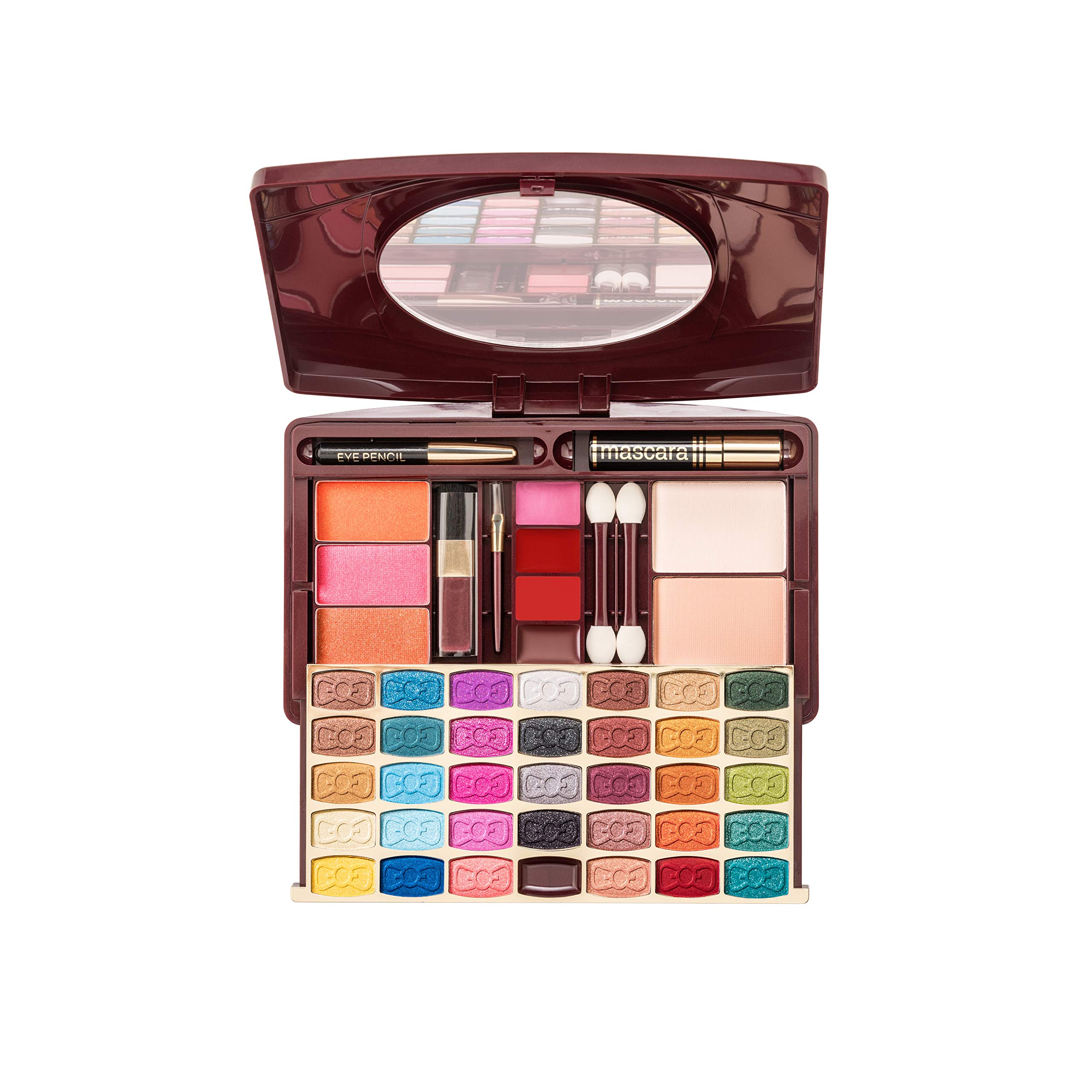 MaxTouch Professional Makeup Kit #2045 - Complete Cosmetic Set for Women, Girls & Makeup Artists | Perfect for Bridal, Party & Professional Makeup Looks