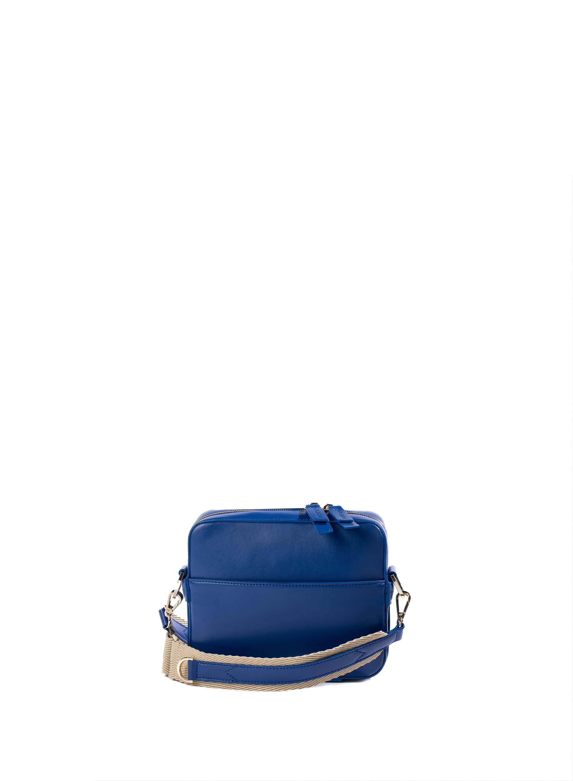 Dalila Vegan Leather Crossbody Bag for Women - Blue | Stylish & Eco-Friendly Apple Leather Purse for Everyday Use, Travel & Shopping