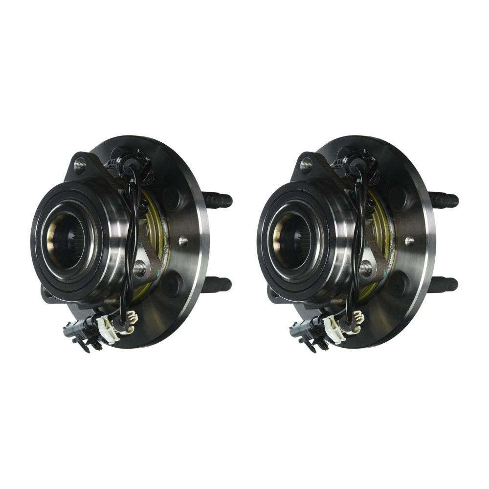TOTMOX Set of 2 Front Wheel Hub and Bearing Assembly - Compatible with 515096 - Durable Replacement for Smooth Driving - Perfect for Off-Road, Daily Commute & Towing