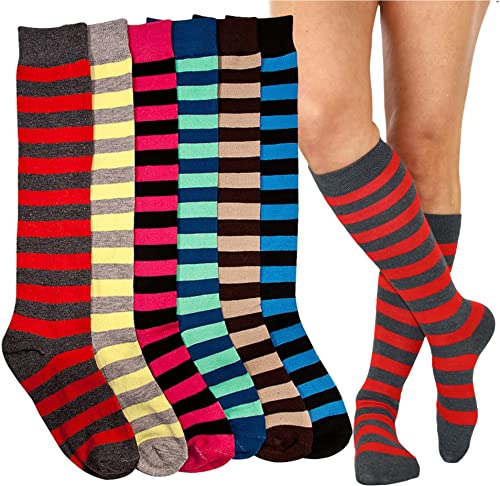 6 Pair Pack: Dual Stripes