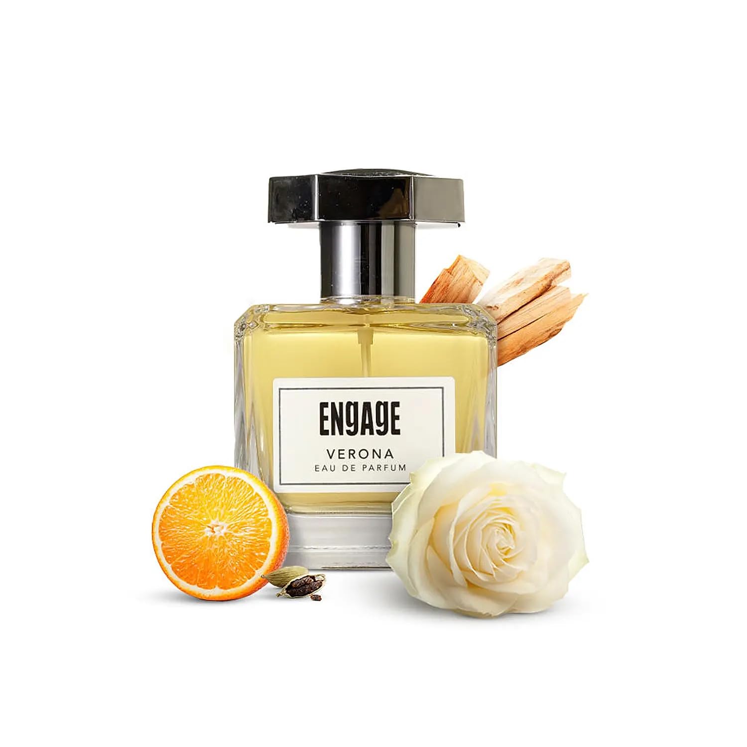 Engage Verona Perfume for Women - Long Lasting Citrus & Fruity Fragrance | 100ml Eau de Parfum | Perfect for Daily Wear, Office & Date Nights | Free Travel Tester Included | Luxury Gift for Her