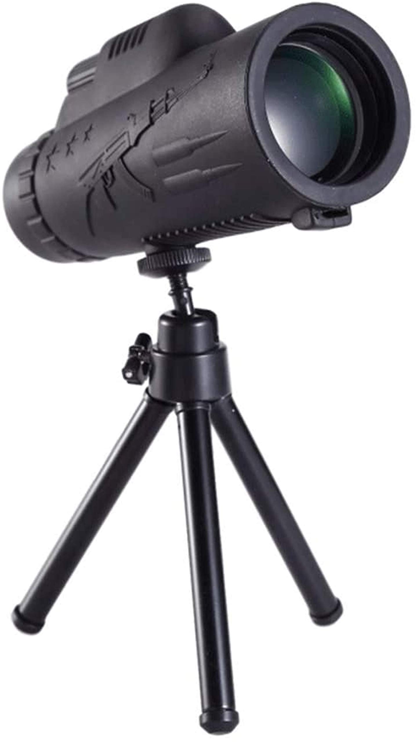 40x60 High Power Monocular Telescope for Adults - HD Professional Low Light Vision, Waterproof & Portable, Smartphone Compatible for Bird Watching, Hunting, Hiking & Outdoor Adventures