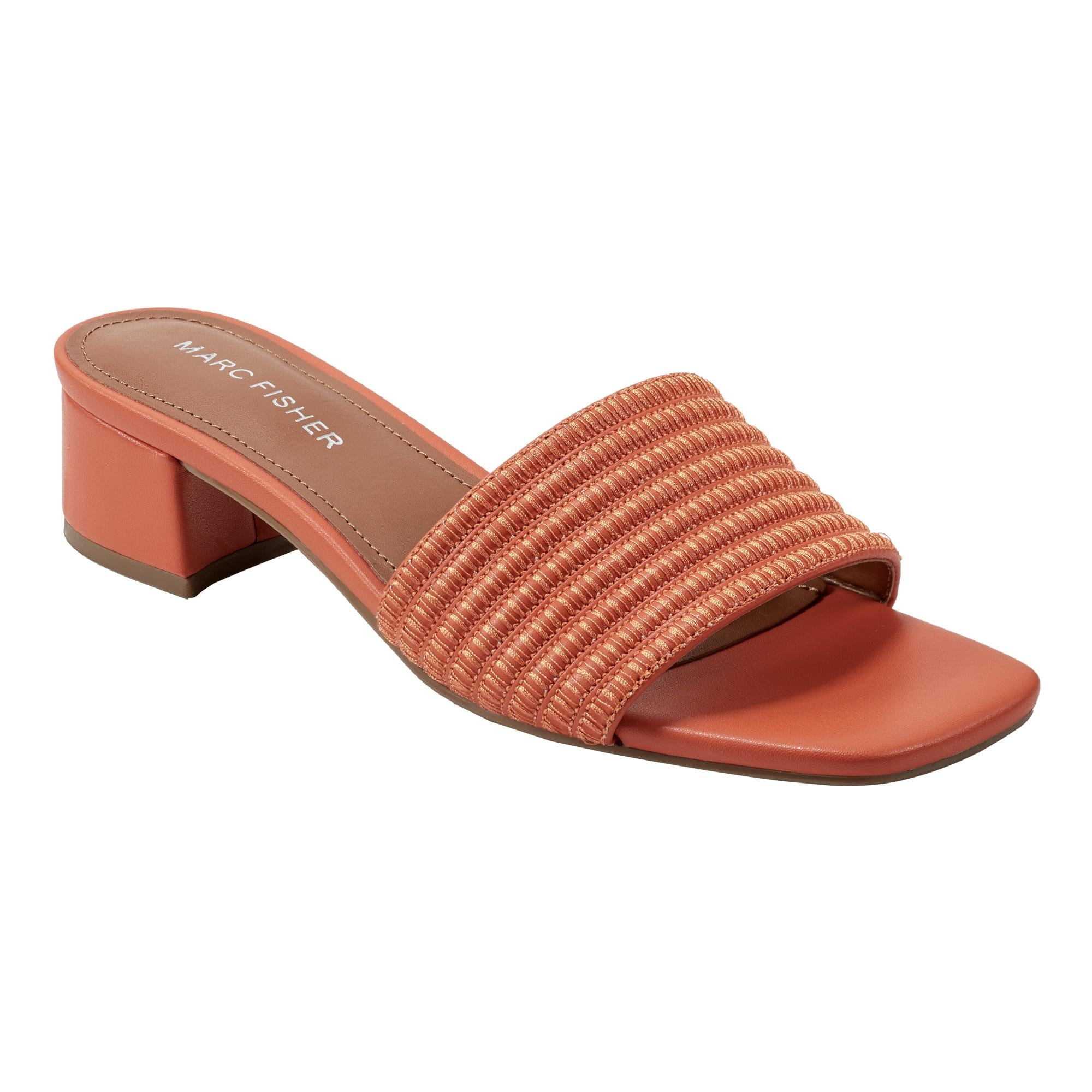Marc Fisher Women's Casala Orange M - Stylish Slip-On Loafers for Work, Office & Casual Outfits | Comfortable & Fashionable Footwear for Everyday Wear