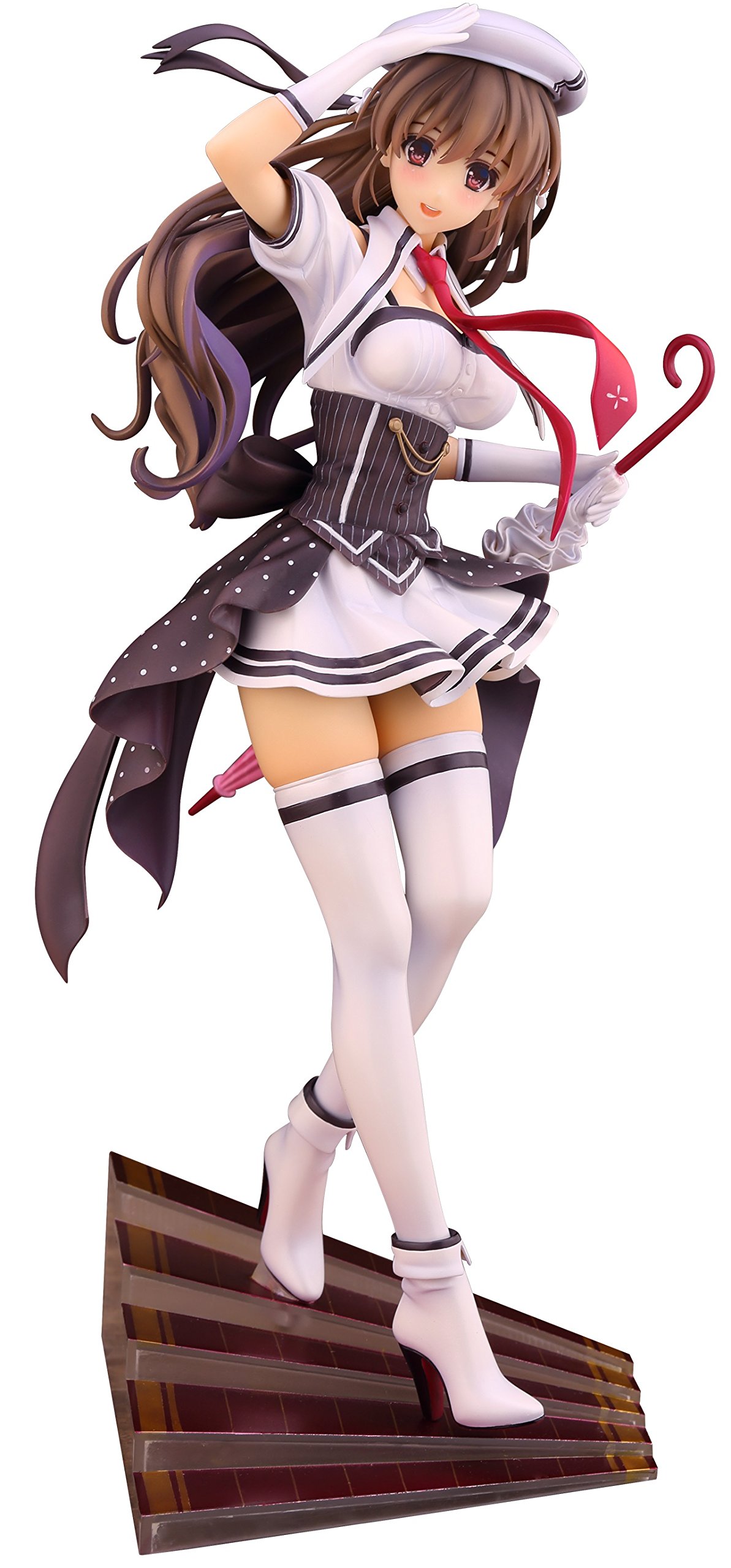 Chunithm Haruna Mishima 1/7 Scale PVC Figure - Anime Collectible for Gamers & Fans | Perfect for Display & Gift Giving