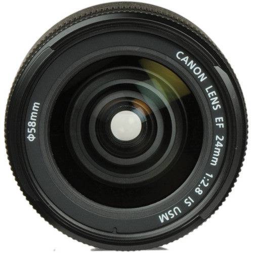 Canon EF 24mm f/2.8 IS USM Wide Angle Lens for DSLR Cameras - Perfect for Landscape, Street & Low Light Photography