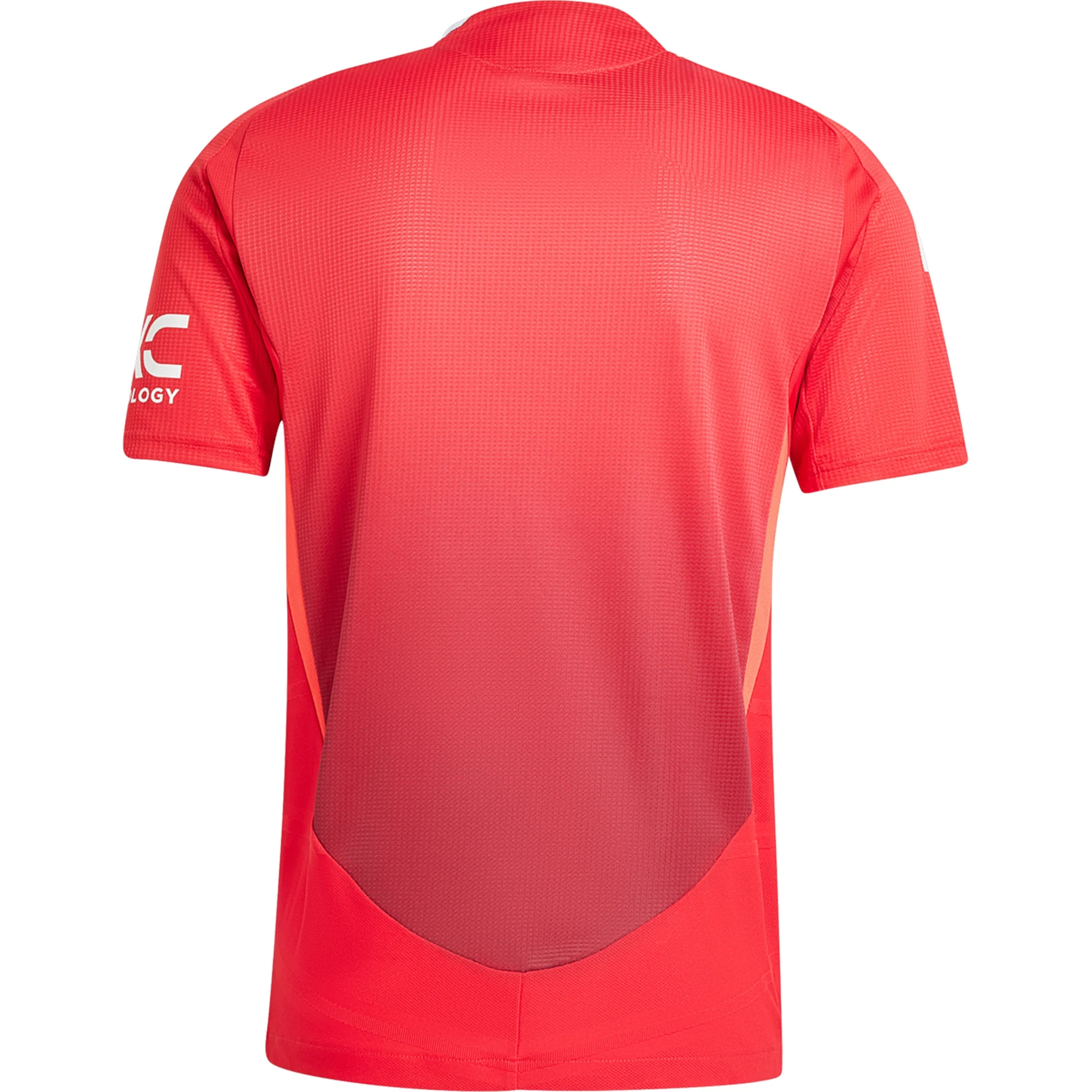 Adidas Manchester United Authentic Home Jersey 24/25 - Official MUFC Red/Bright Red Soccer Shirt for Men - Perfect for Match Days, Fan Events & Sports Collections