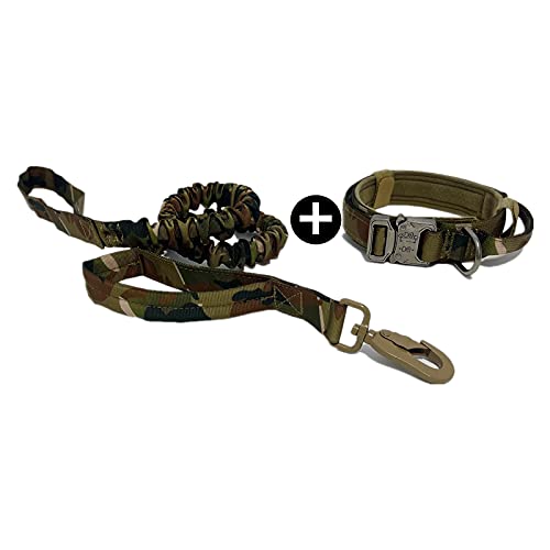 Camo Set(Collar+Leash)