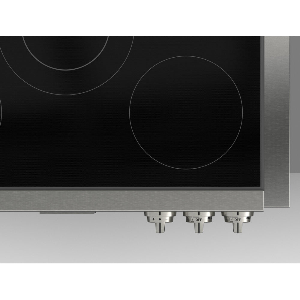 Fulgor Milano 36 Inch 600 Professional Series Stainless Steel Induction Cooktop with Glass Ceramic Top - F6IRT365S1 - Perfect for Modern Kitchens & Professional Cooking