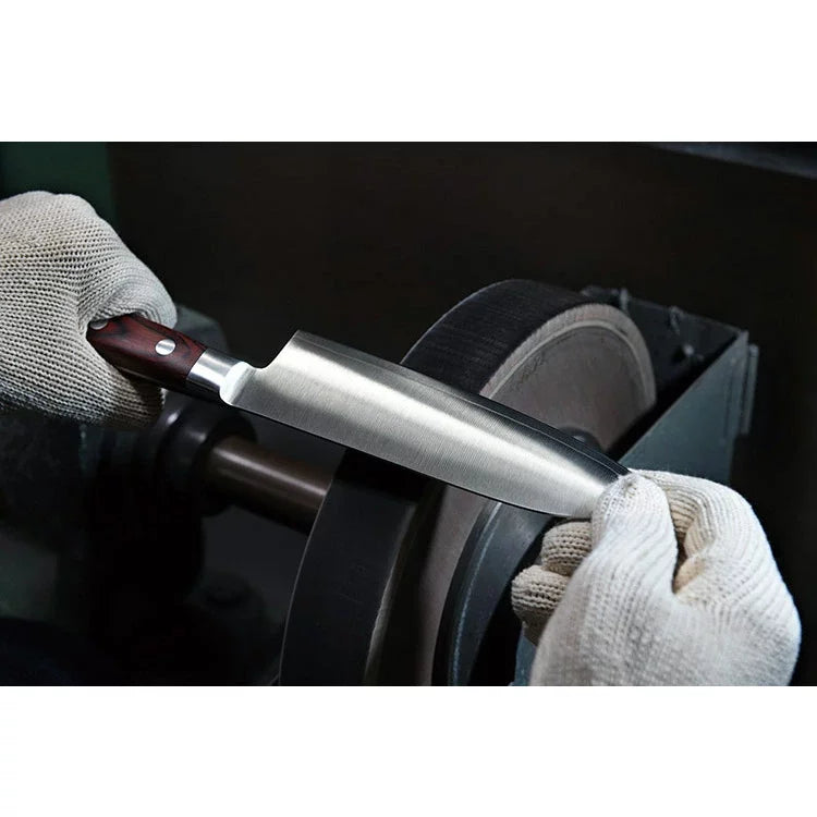 Premium Fuji Kurenai Santoku Knife 7