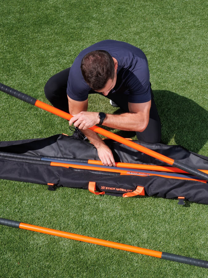 Stick Mobility Training Stick Travel Carry Bag - Portable Storage for Fitness Sticks - Perfect for Gym, Travel & Home Workouts