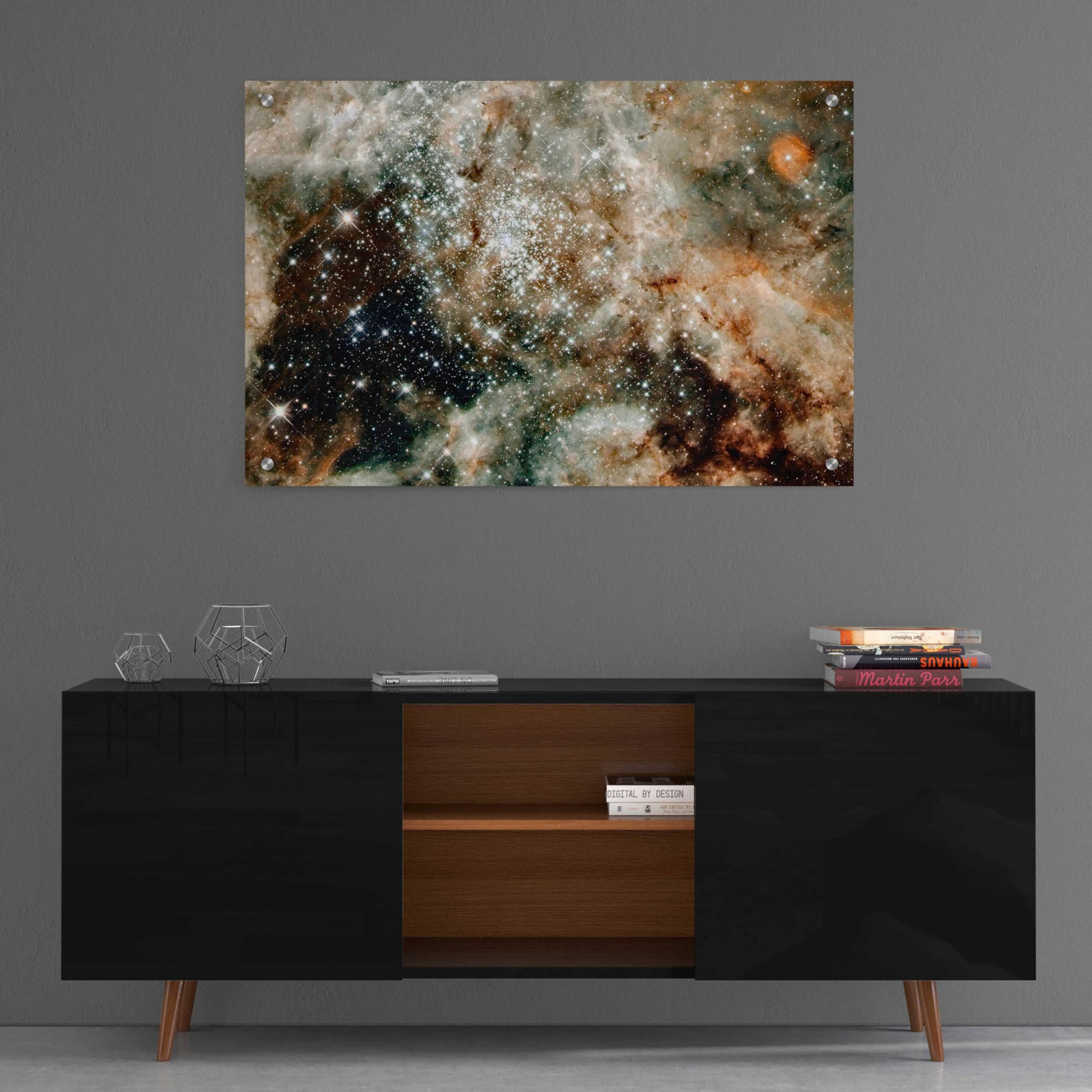 30 Doradus Hubble Space Telescope Acrylic Glass Wall Art Print - 24x36 Inches - Stunning Space Photography Decor for Living Room, Bedroom or Office
