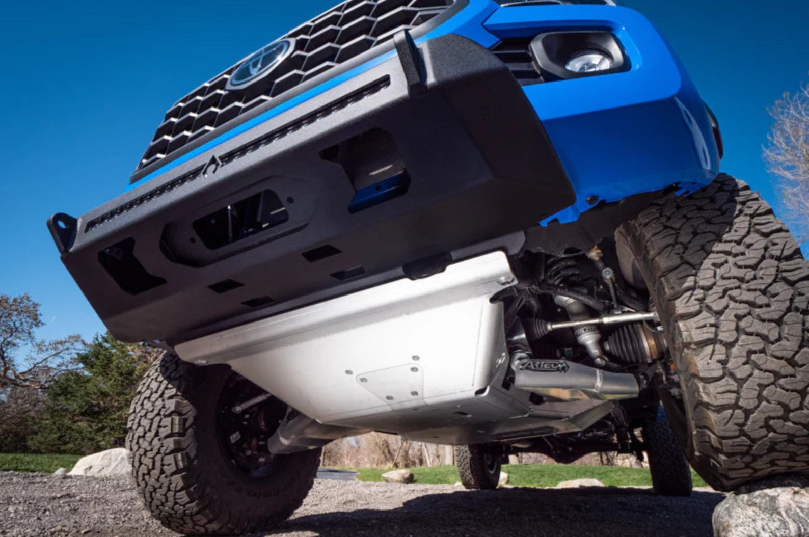 2016-2023 Toyota Tacoma Artec Industries Full Skid Plate System - Heavy Duty Underbody Protection for Off-Road Adventures & Rock Crawling