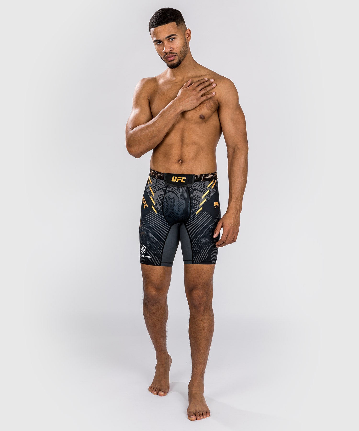 Venum UFC Adrenaline Personalized Authentic Fight Night Men's Vale Tudo MMA Shorts - Champion Edition for Training & Competition