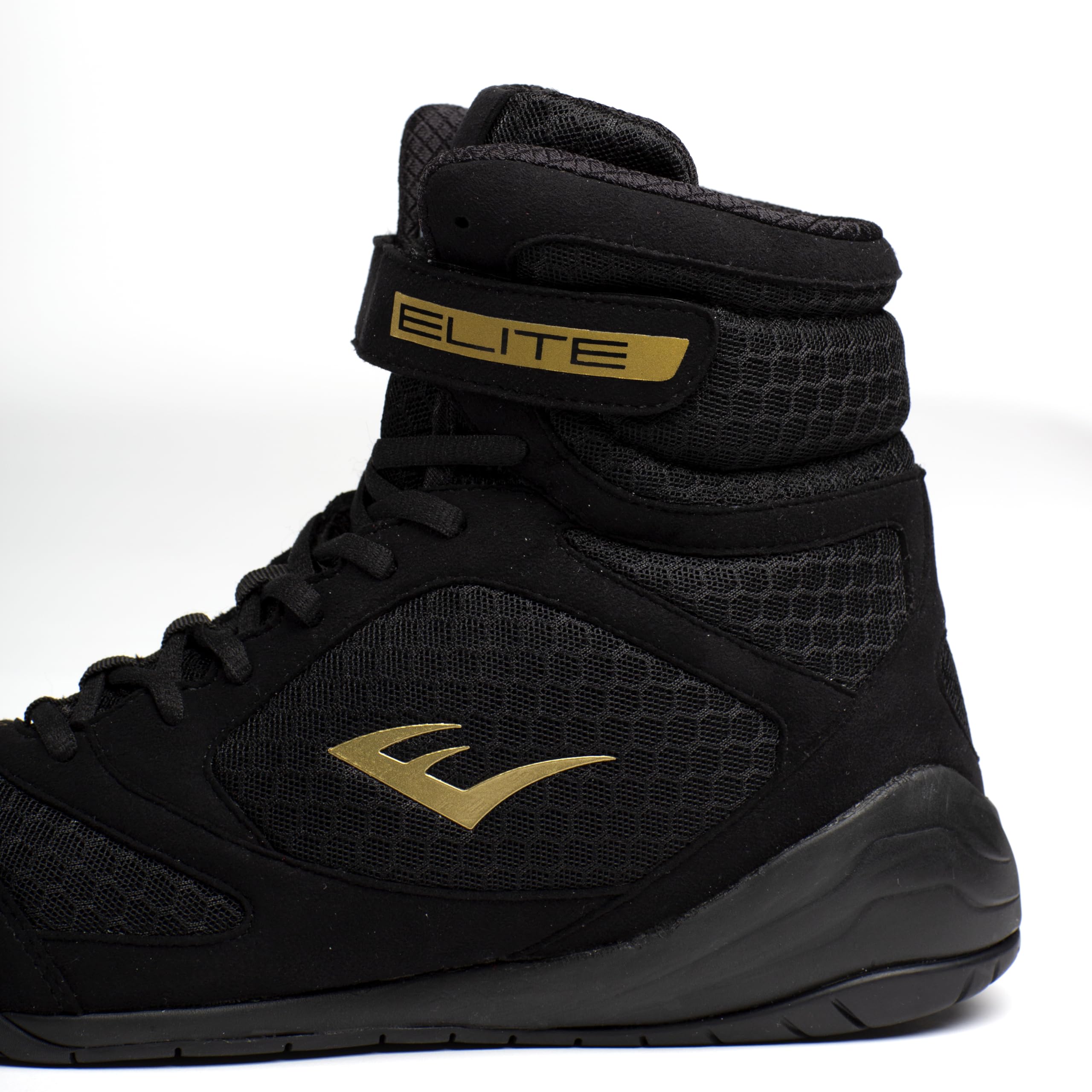 Everlast Elite Boxing Shoes for Men & Women - Lightweight, Breathable & Durable Training Shoes for Boxing, MMA & Fitness | Perfect for Sparring, Bag Work & Gym Sessions