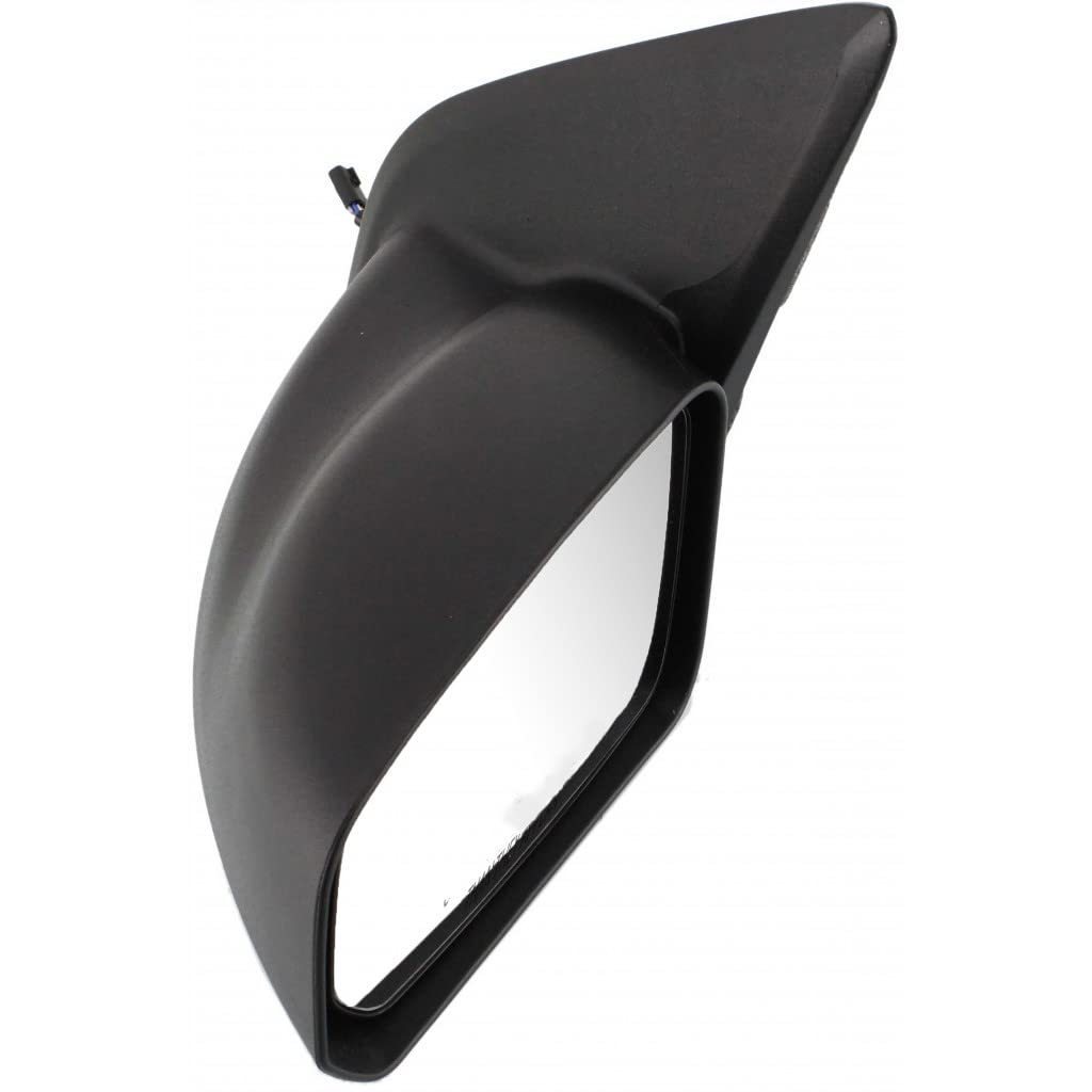 2003-2007 Saturn Ion Driver Side Power Door Mirror Replacement - Textured Black Non-Heated Non-Folding for Sedan (Fits 2003-2007 Models, Replaces OEM# 22726680 & GM1320267) | Perfect for Parking Safety & Side Visibility