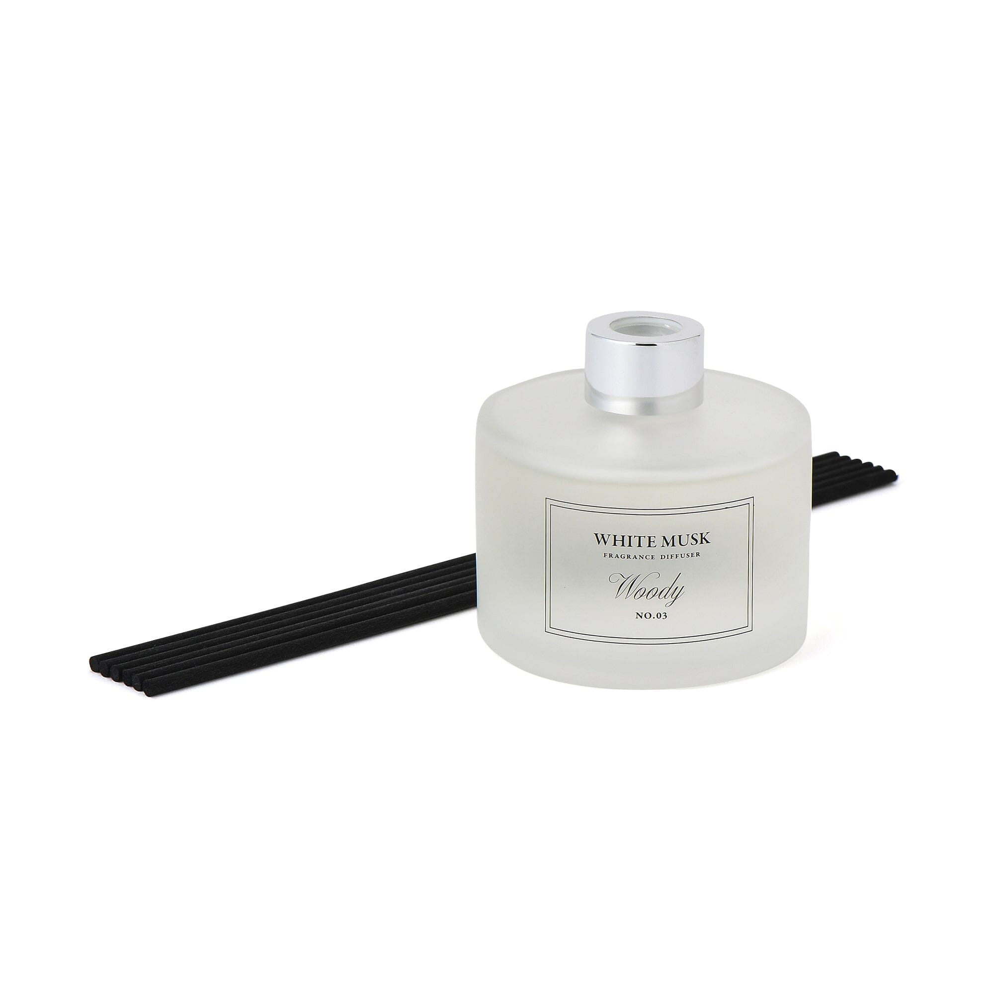 Premium White Musk & Woody Scented Diffuser with Classic Floral Notes - Perfect for Home, Office, and Spa Aromatherapy Relaxation
