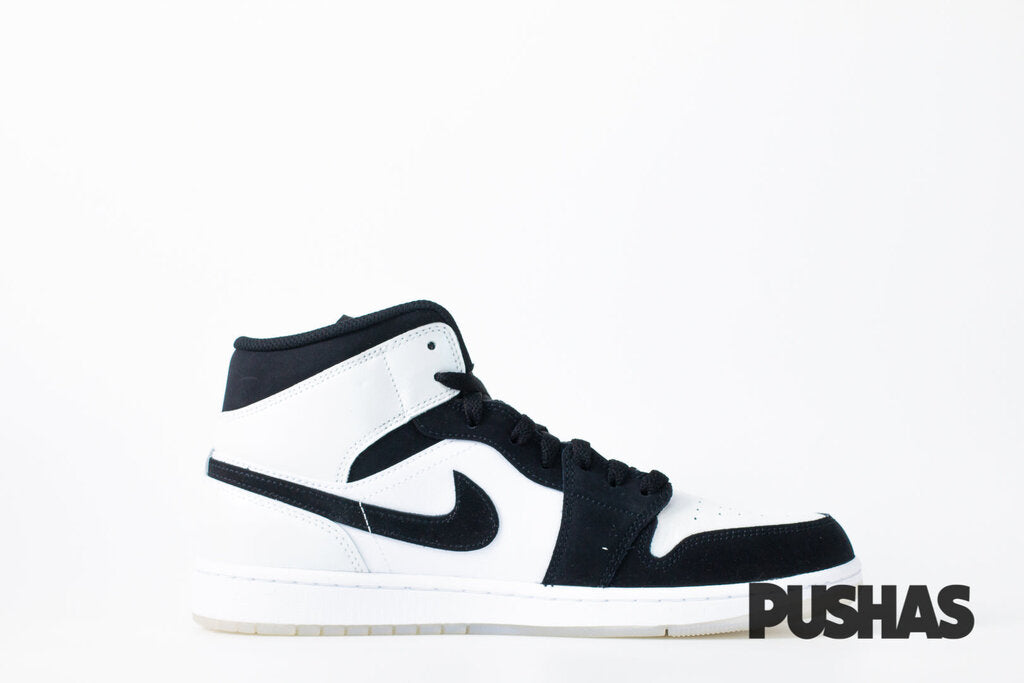Air Jordan 1 Mid 'Diamond' GS Sneakers for Girls (2022) - Basketball Shoes & Casual Streetwear for Teens