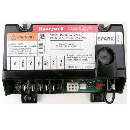 White Rodgers 50D49-401 Furnace Pilot Ignition Control Circuit Board Replacement - Compatible with Gas Furnaces, Heating Systems & HVAC Repair
