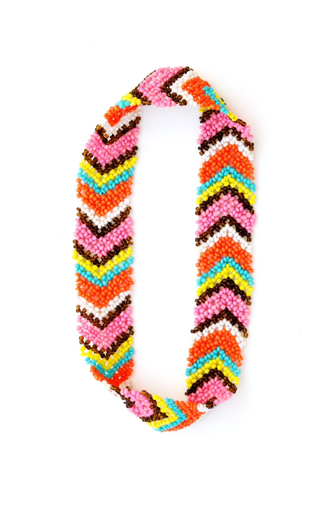 SIZZLE CITY Native American Pattern Stretch Seed Bead Headbands - Colorful Elastic Hair Accessories for Women & Girls - Perfect for Festivals, Yoga, and Boho Fashion