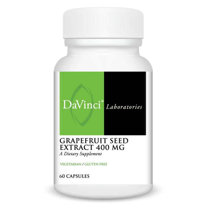 Davinci Labs Grapefruit Seed Extract 400mg - Natural Immune Support Supplement for Adults - Perfect for Daily Wellness & Travel Protection
