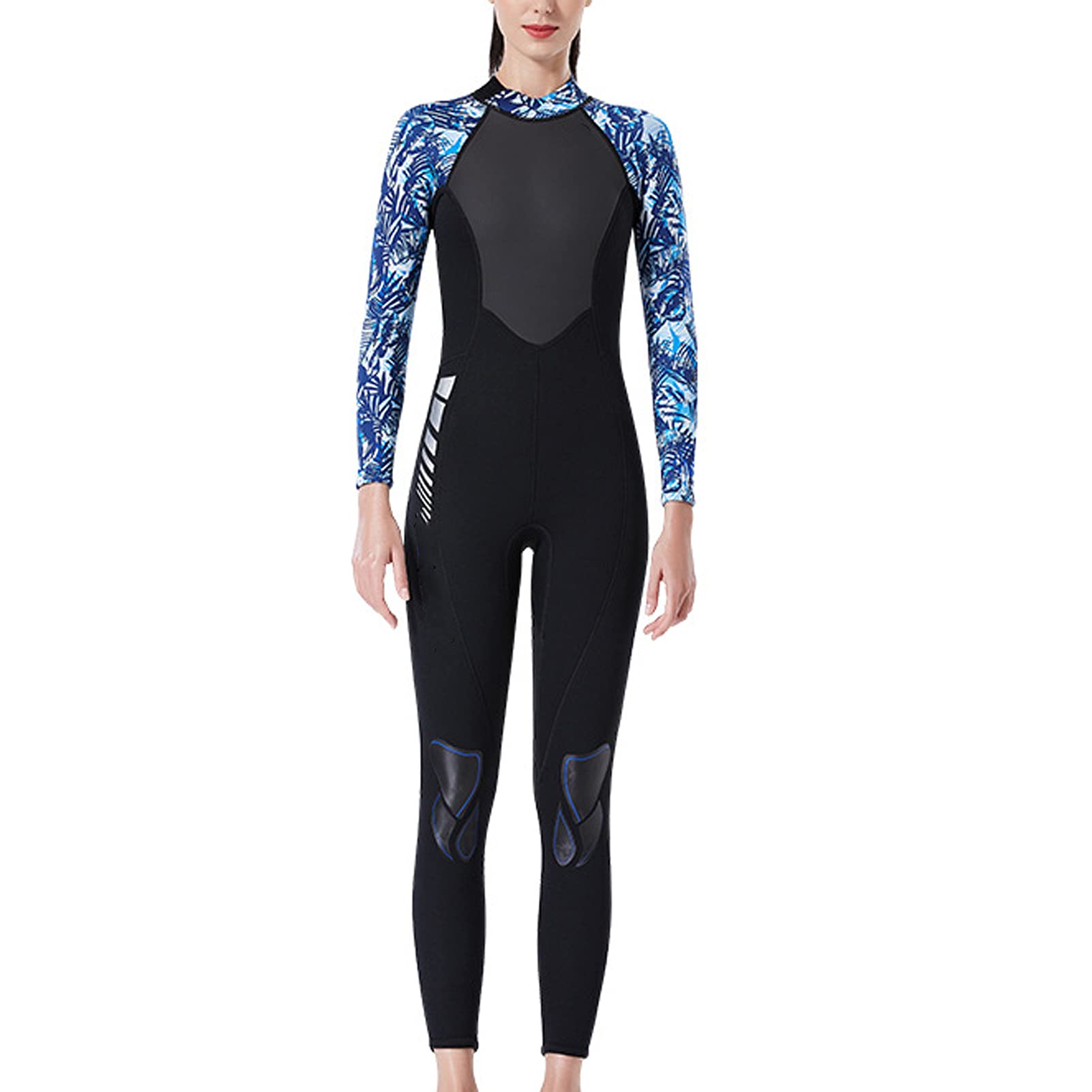 **3mm Neoprene Women's Full Wetsuit - Thermal Diving Suit with UV Protection & Long Sleeves for Scuba Diving, Snorkeling & Water Sports**