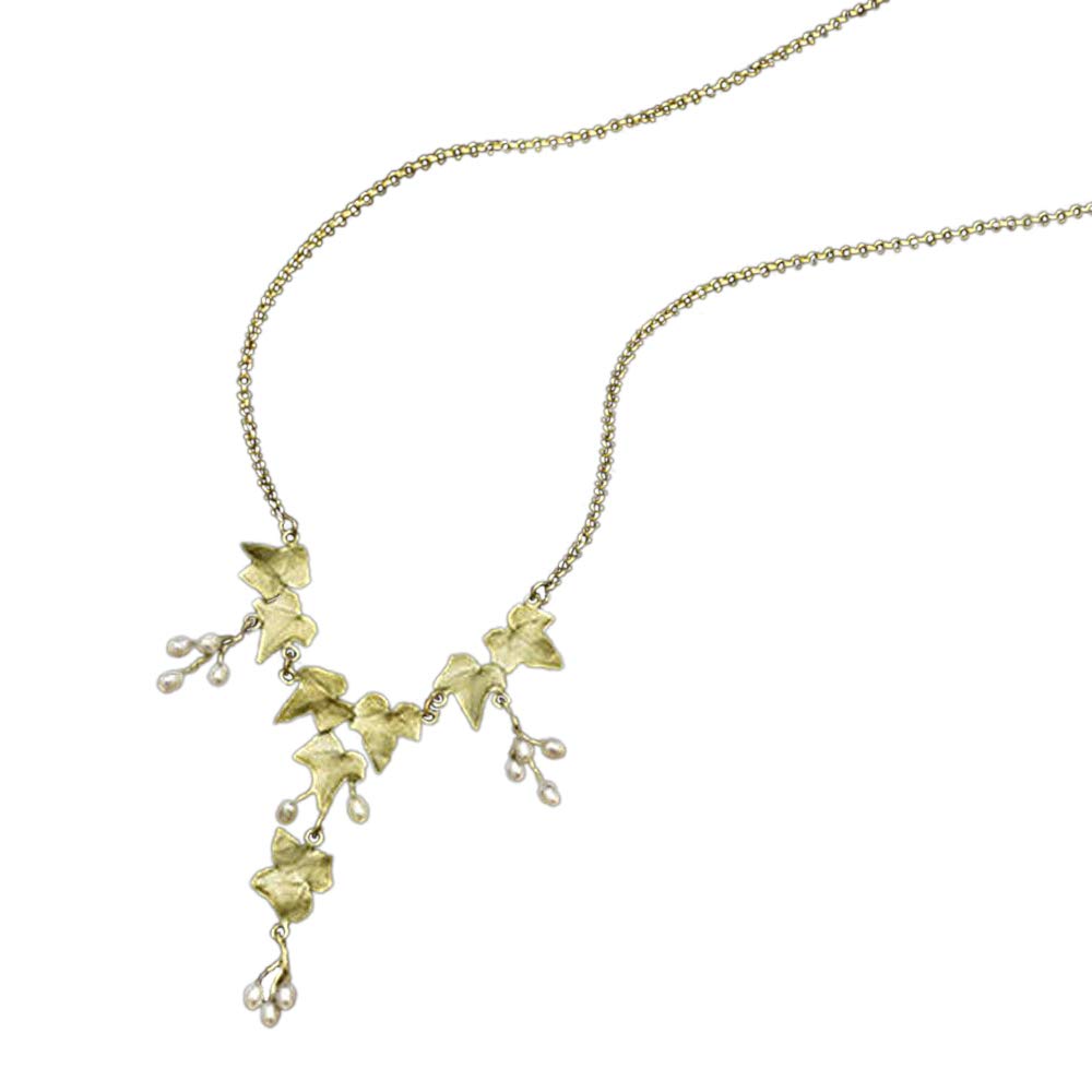 Michael Michaud Ivy Necklace 9297 - Botanical Jewelry for Women, Sterling Silver Leaf Pendant, Elegant Gift for Her - Perfect for Weddings, Anniversaries & Everyday Wear
