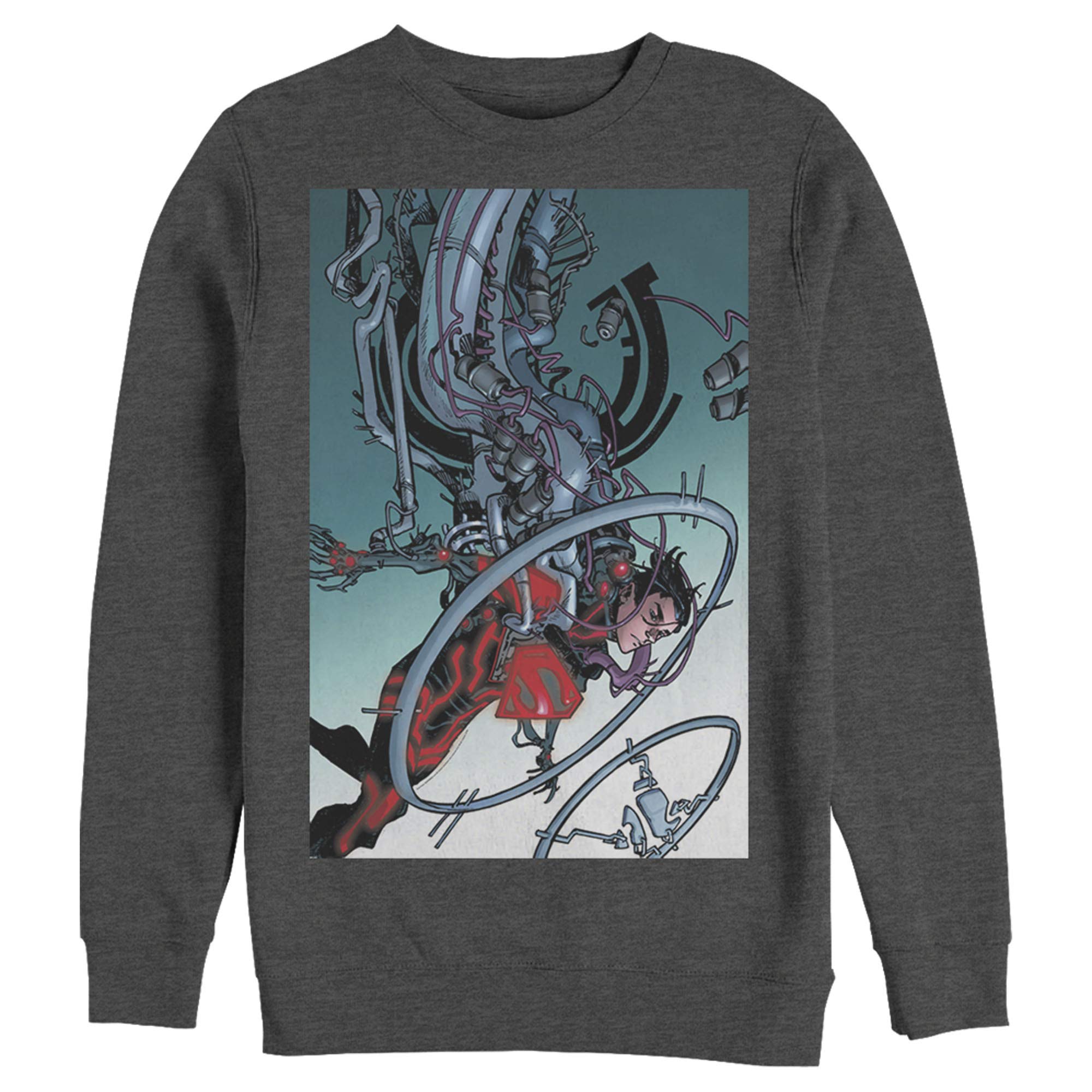Superman Graphic Hoodie for Men | Fall & Winter Sweatshirt | Comfortable & Stylish | Perfect for Casual Wear, Cosplay & Superhero Fans