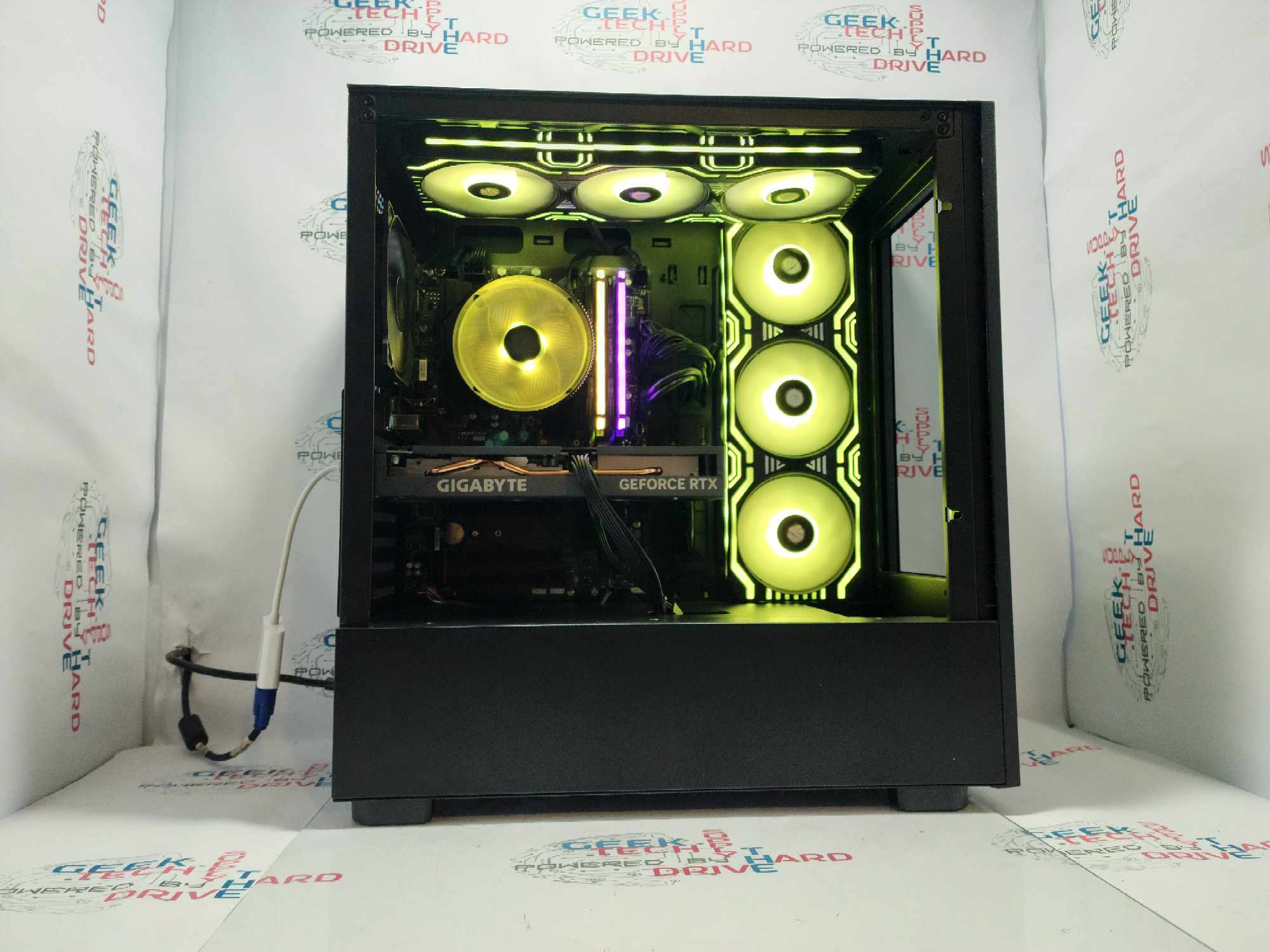 CyberPower PC Gaming Desktop - Intel Core i7-11700F, NVIDIA RTX 4060, 48GB DDR4 3200MHz RAM, 2TB NVMe SSD + 1TB HDD - Perfect for 4K Gaming, Streaming & Content Creation
