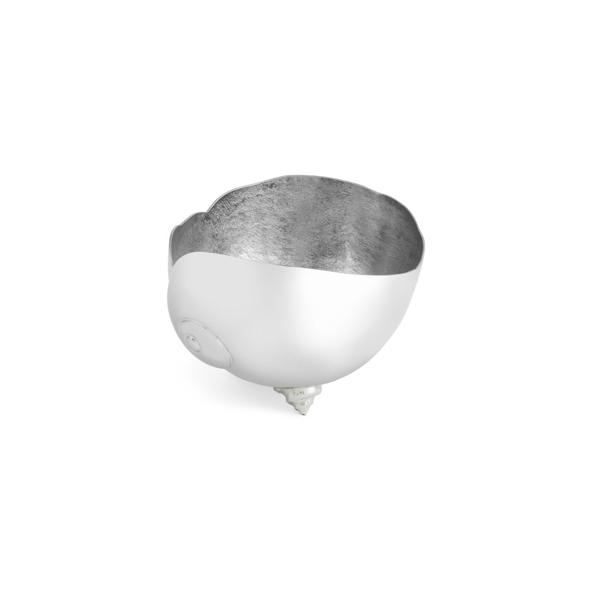 Ocean Reef Moon Shell Bowl - Handcrafted Ceramic Decorative Bowl for Home Decor, Beach Themed Centerpiece | Perfect for Coastal Living Rooms, Bathrooms, and Beach House Decor