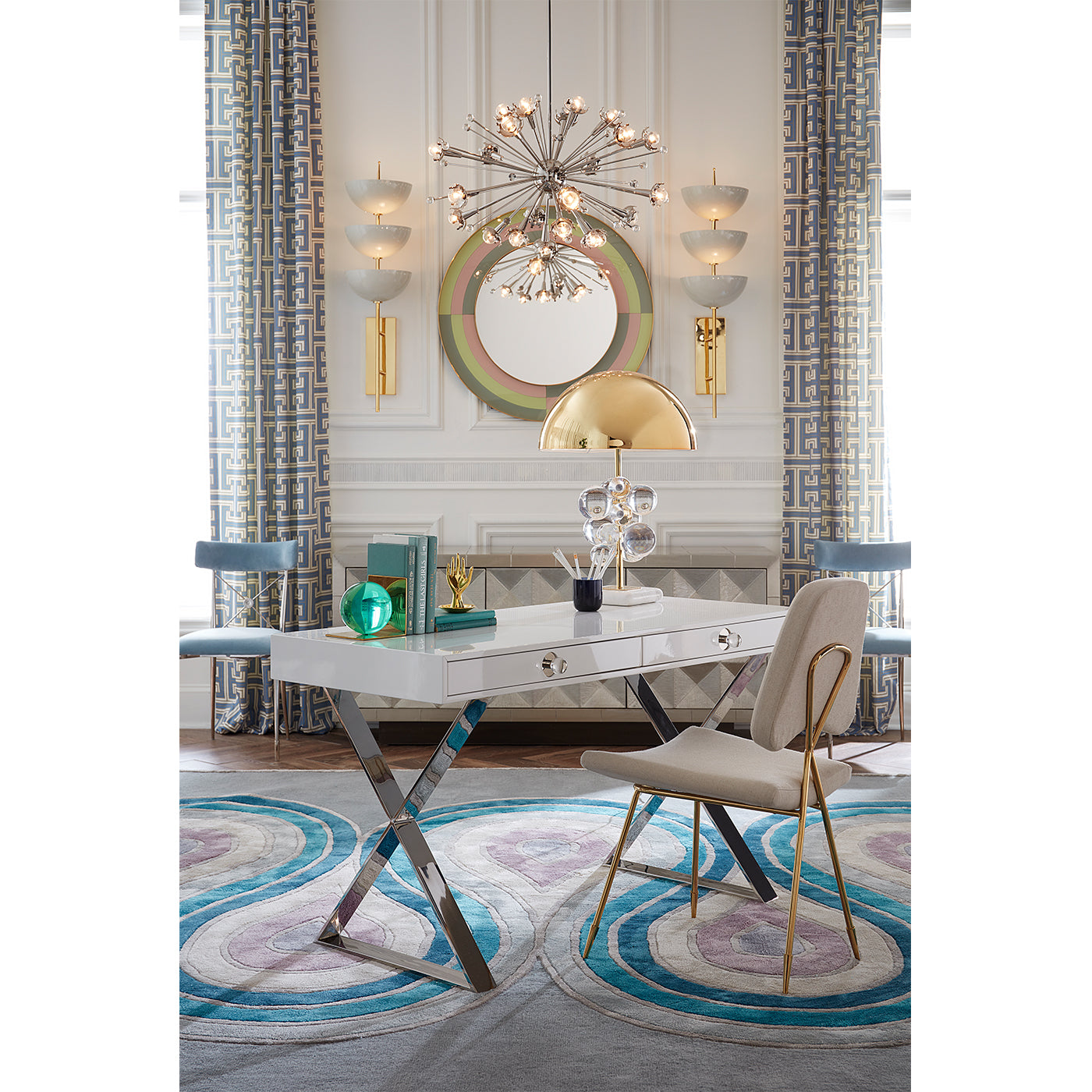 Milano Hand Tufted Rug - Soft Modern Wool Area Carpet for Living Room, Bedroom & Office Decor - Home & Office Floor Covering