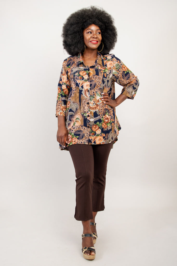 Peruva Women's Fashion Tops - Stylish & Comfortable Blouses for Casual Wear, Office, and Party Outfits
