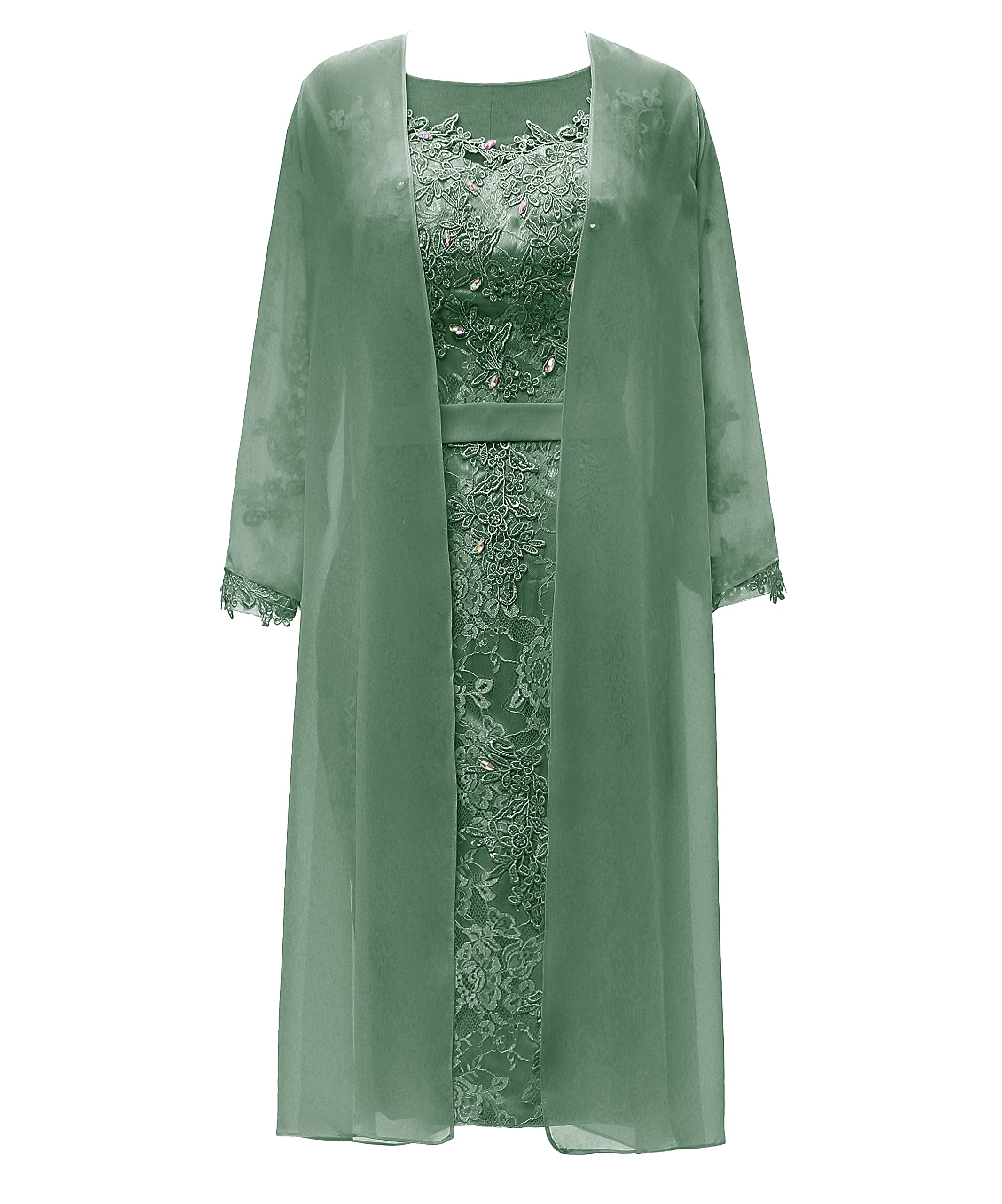 Elegant Mother of The Bride Lace Dress with Jacket - Formal Evening Gown for Weddings, Parties & Special Occasions - Women's Wedding Guest Dress for Cocktail Receptions & Black Tie Events