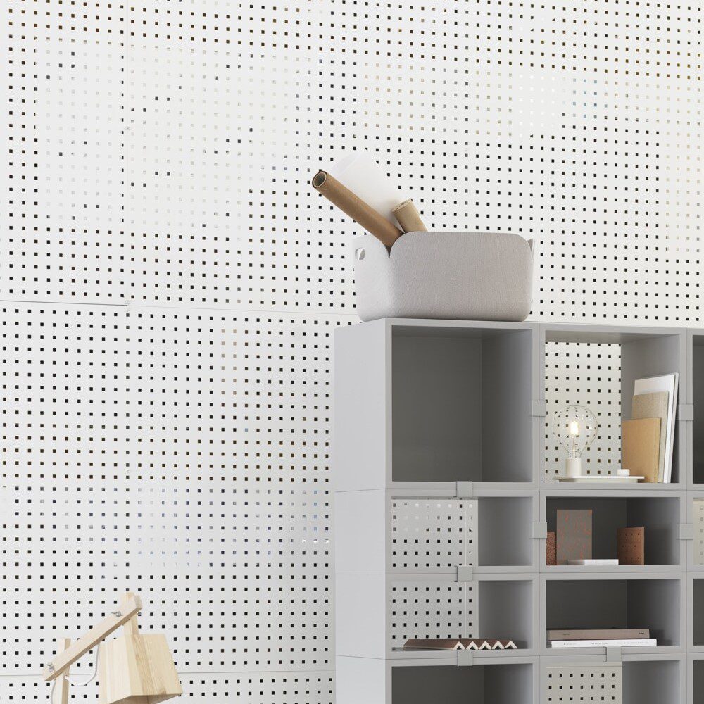 MUUTO Restore Basket in Sand - Handwoven Storage Basket for Home Organization | Perfect for Living Room, Bedroom, or Nursery Decor