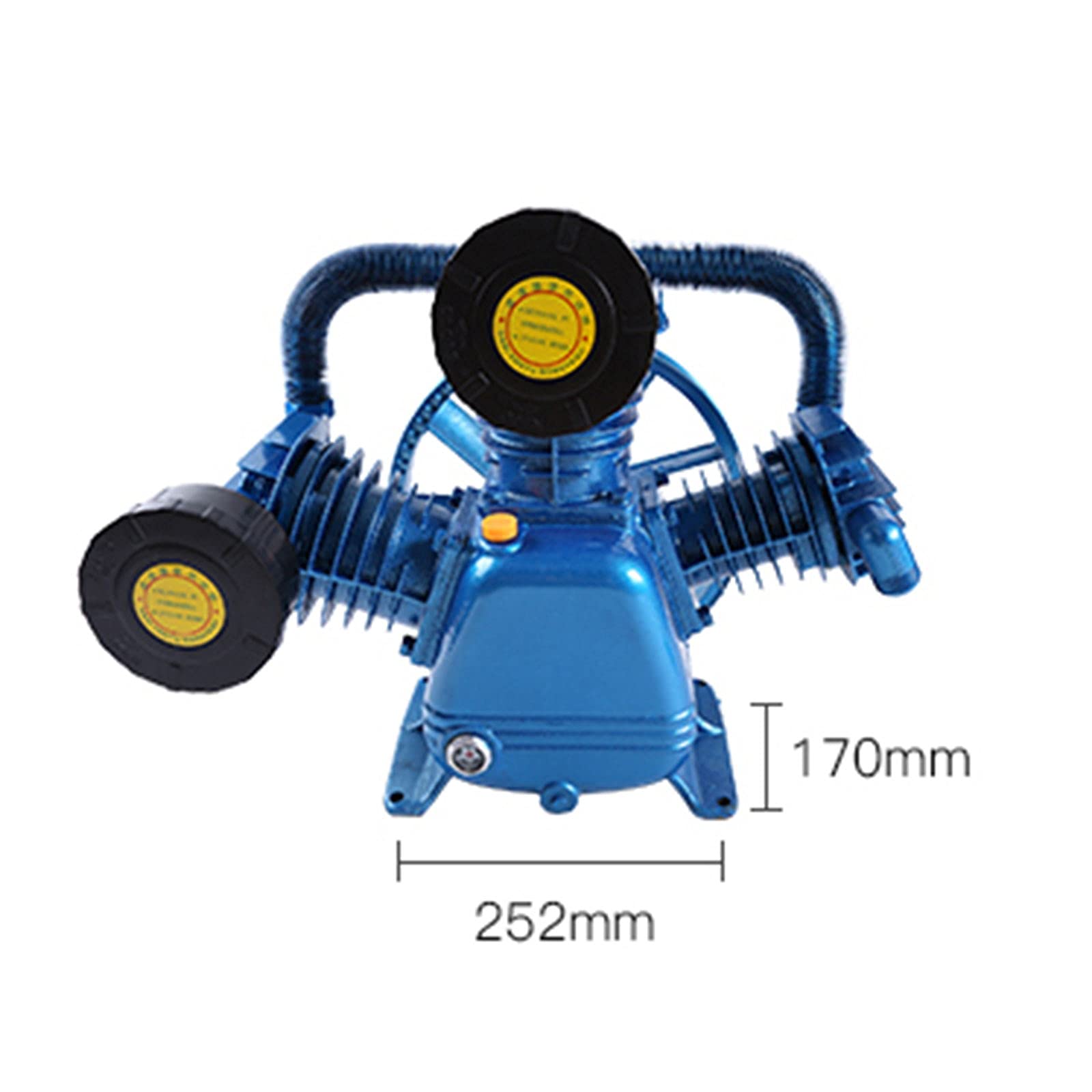 175PSI 10HP High Efficiency Air Compressor Pump Head - Low Energy Consumption, Universal Air Tool Motor with Quiet Operation - Perfect for Automotive Repair, Woodworking, and Industrial Applications