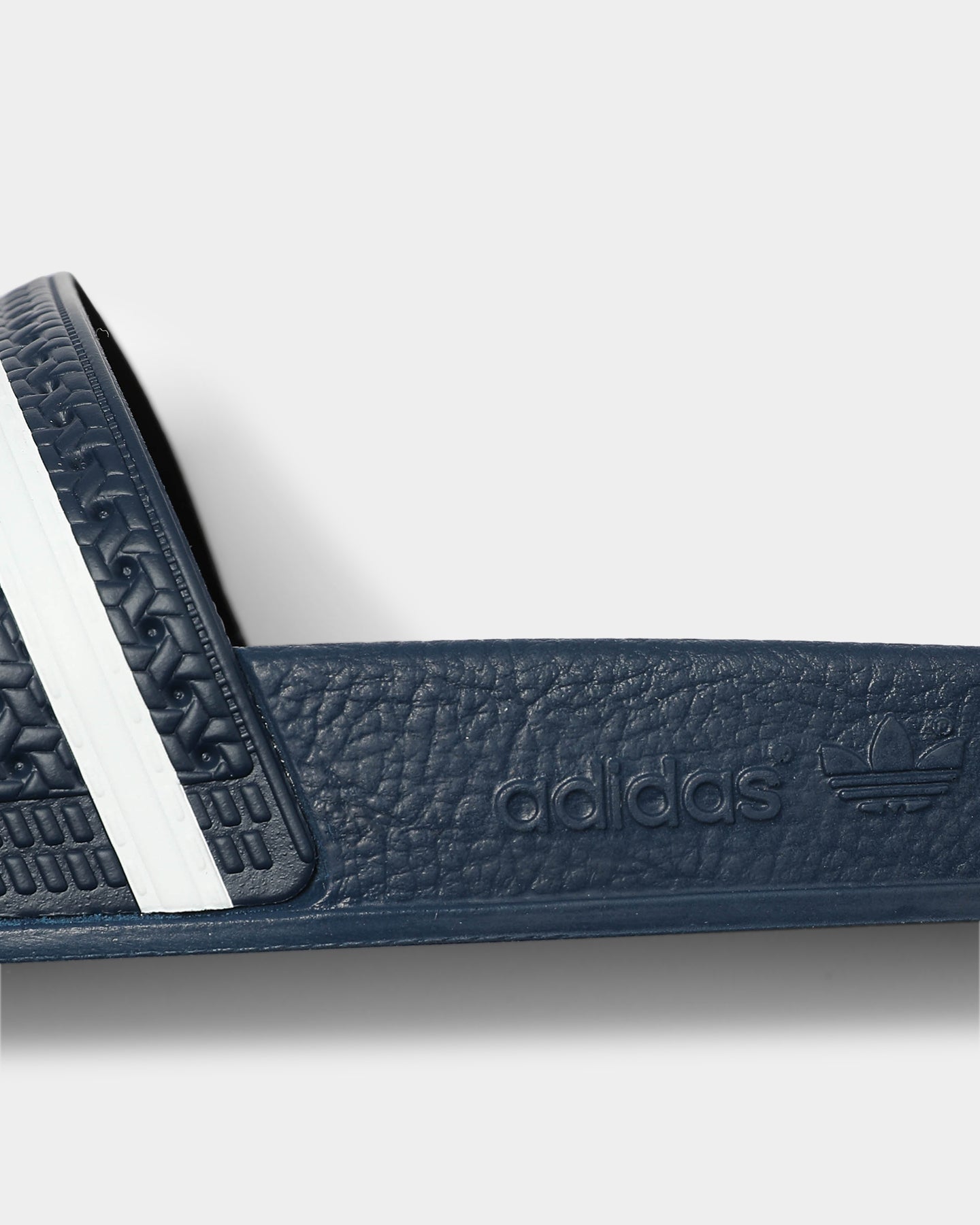 Adidas Originals Adilette Slide Sandals for Men & Women - Navy/White - Comfortable Pool Slides for Beach, Shower & Casual Wear