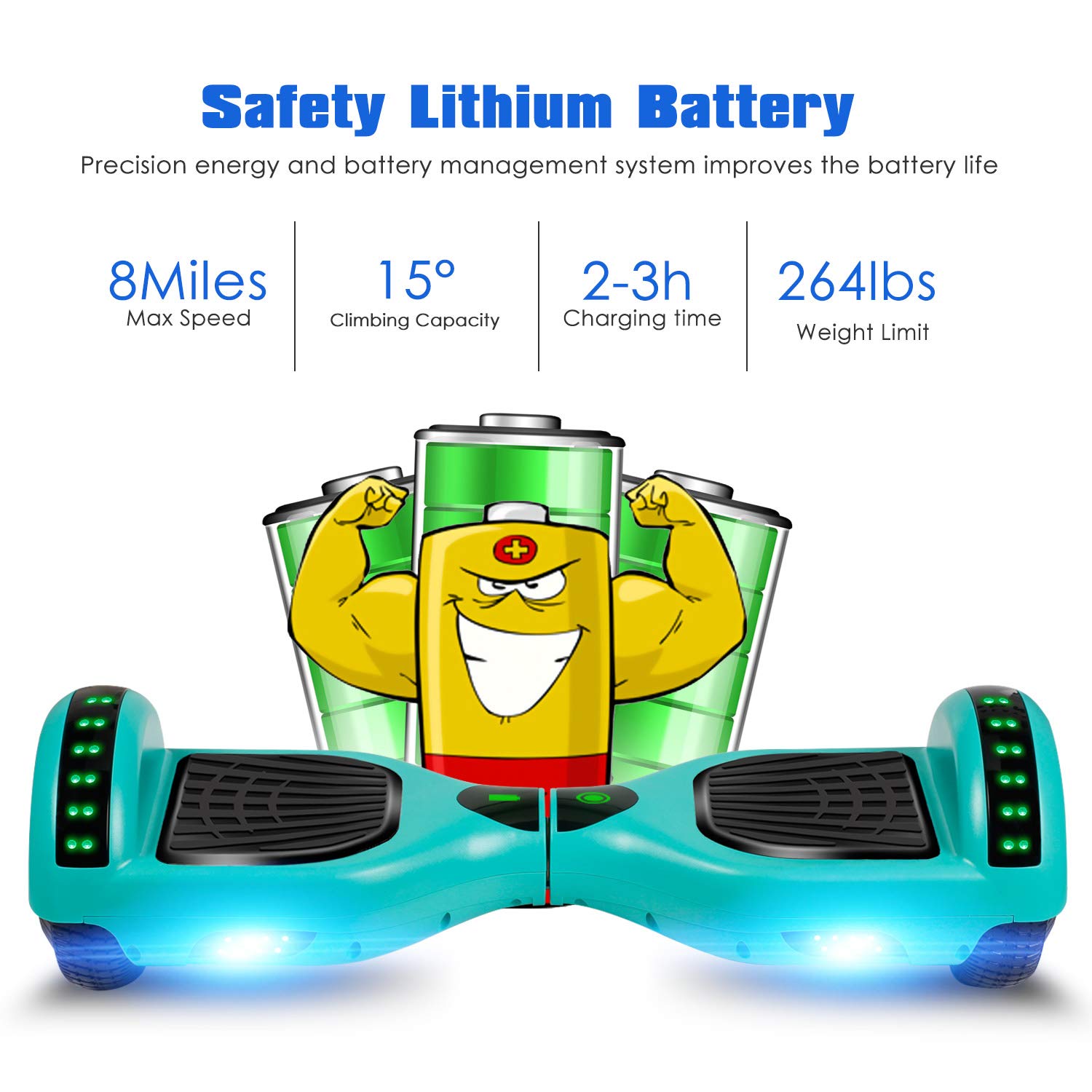 LIEAGLE Hoverboard 6.5