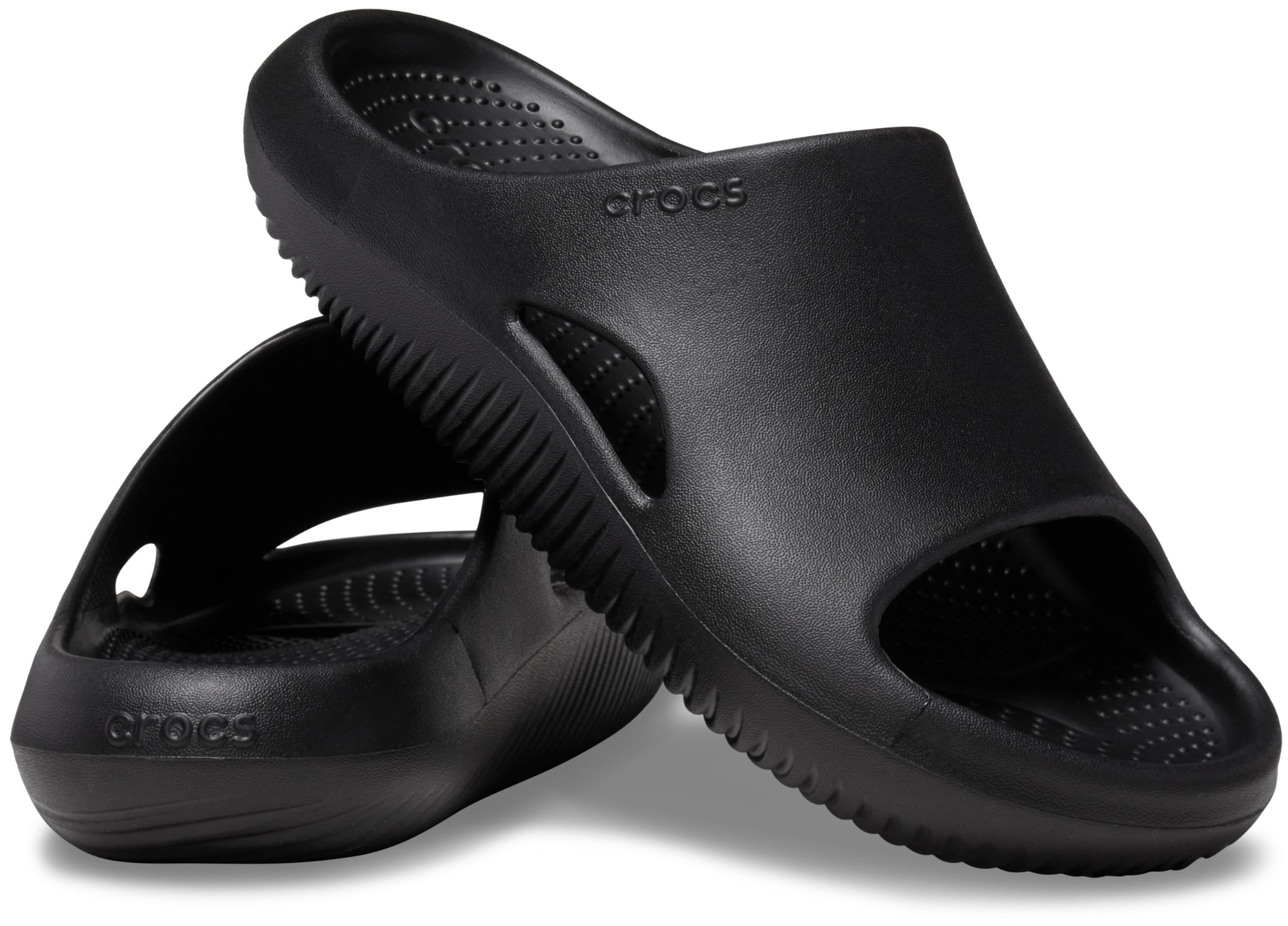 Crocs Unisex Mellow Recovery Slides - Comfortable Slip-On Sandals for Men & Women | Perfect for Pool, Beach, and Post-Workout Relaxation
