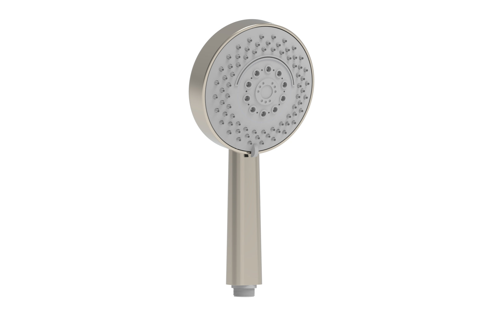 4 3/4 Inch Round Hand Shower Head with 3 Spray Modes - High Pressure Water Saving Showerhead for Bathroom, Spa, and RV Use