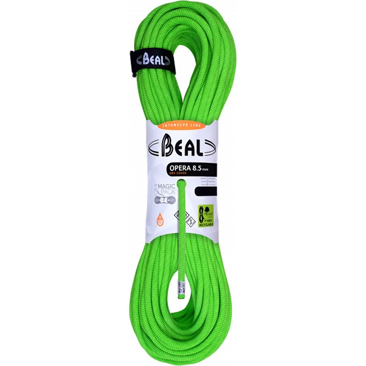 8.5mm Opera Dry Cover Climbing Rope - Waterproof & Durable Rock Climbing Gear for Outdoor Adventures & Gym Training