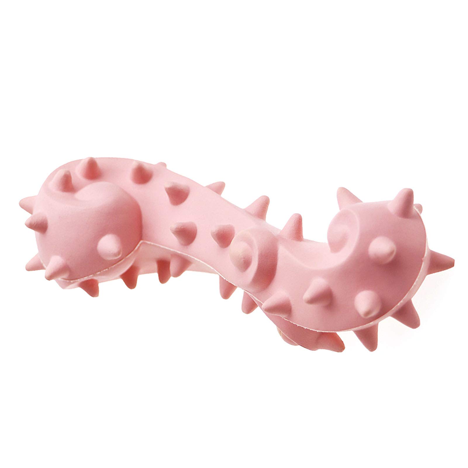 SONGBIRDTH Durable Rubber Dog Chew Toy - Bite Resistant Puppy Teething & Teeth Cleaning Toy for Small Medium Large Dogs | Pet Dental Care Supply for Puppy & Adult Dogs | Perfect for Teething Relief & Dental Hygiene at Home or Travel