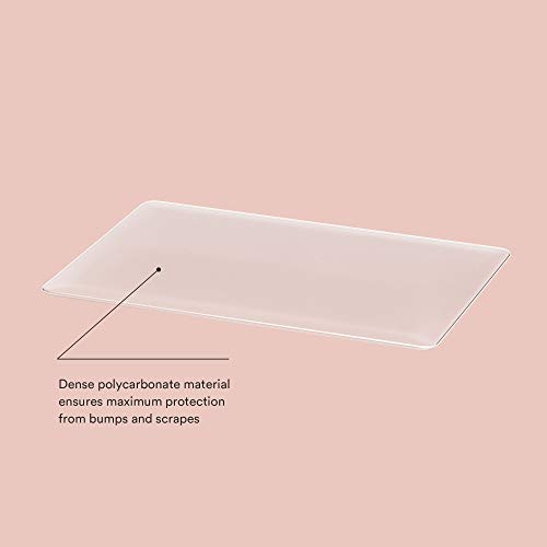 Blush Marble Laptop Sleeve for MacBook Pro 16 Inch (2019 Model) - Protective Case with Soft Interior | Perfect for Work, Travel & College Use