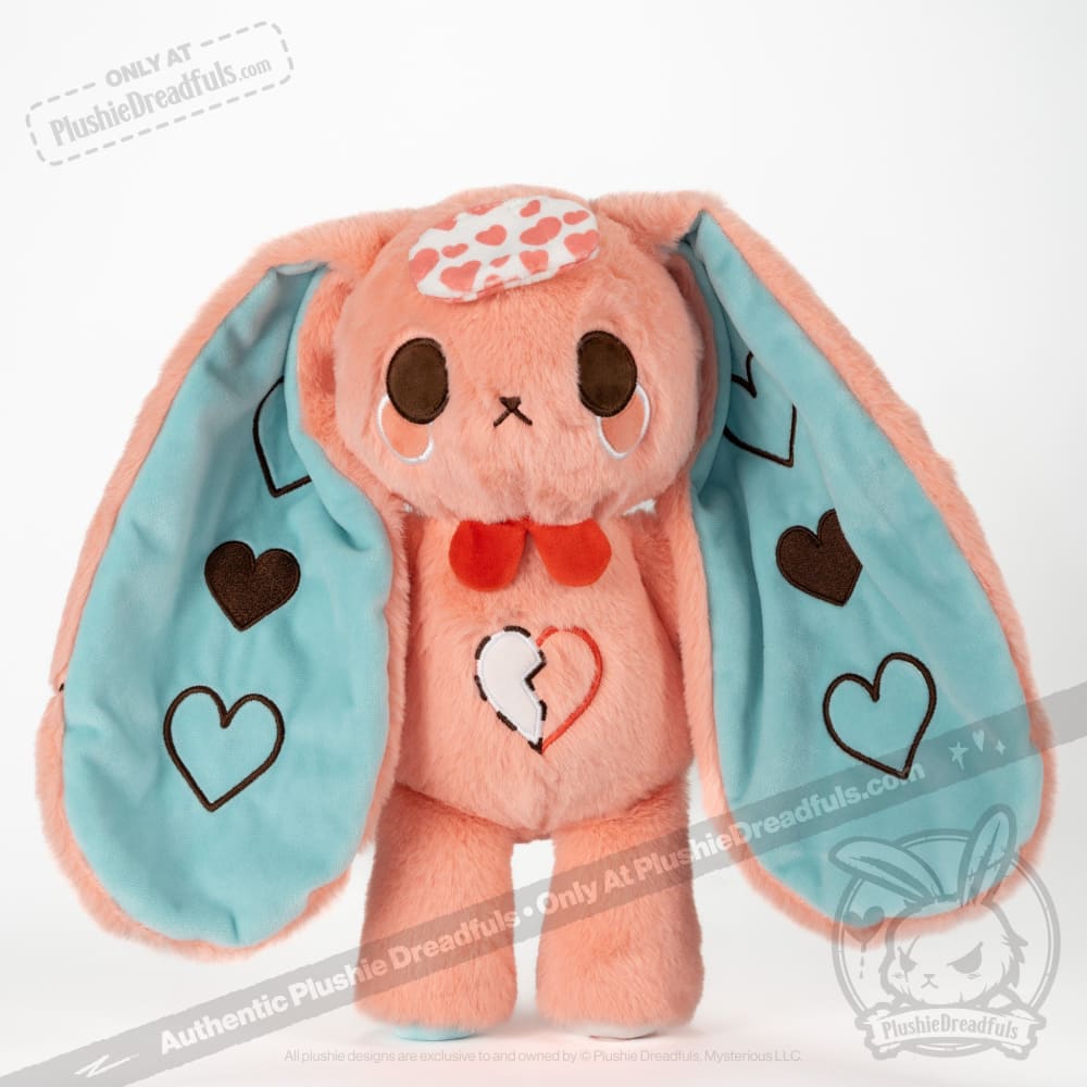 Plushie Dreadfuls Anemia Rabbit - Soft Stuffed Animal Toy for Kids, Cute Bunny Plushie for Collectors & Gifts | Perfect for Bedroom Decor, Anxiety Relief & Cuddling